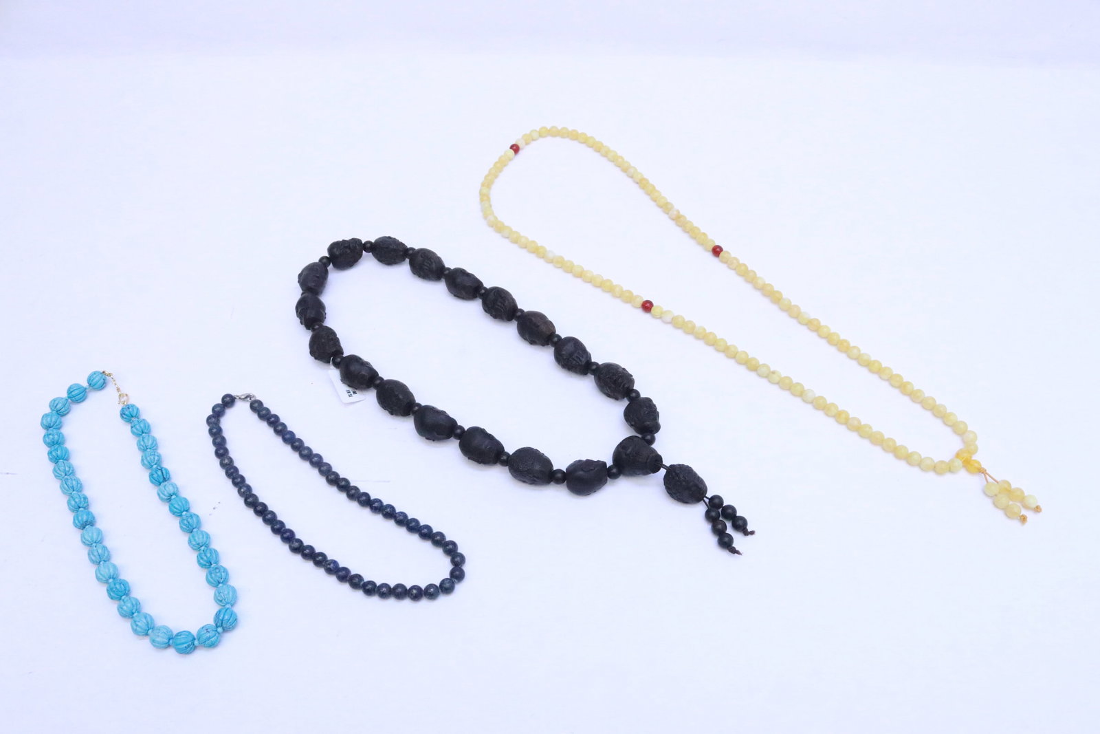 4 necklaces: 4 necklaces, 16"L - 33"L
