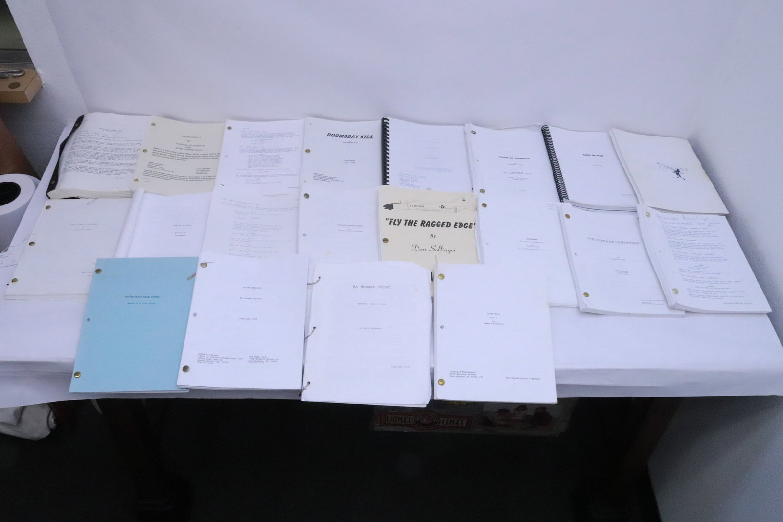 Approx. 20 movie scripts (1 of 10)