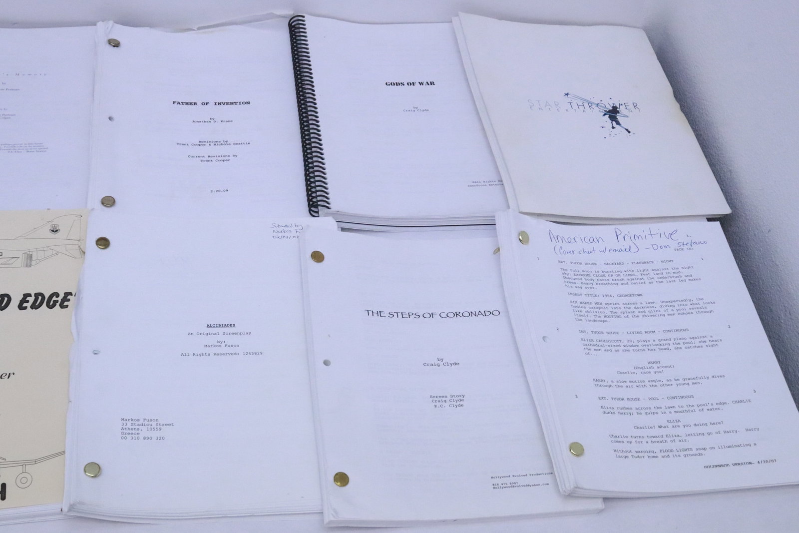 Approx. 20 movie scripts - 5