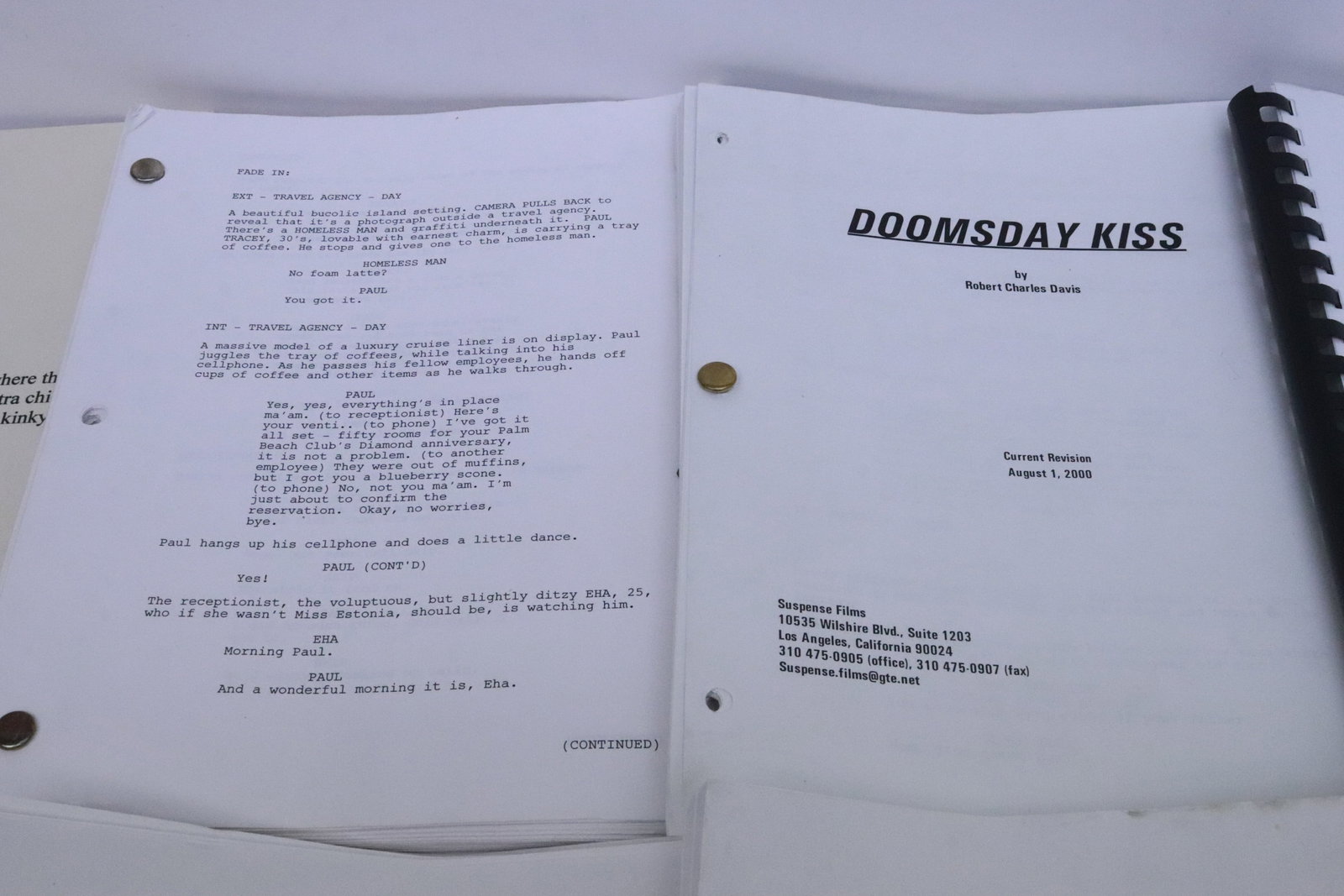 Approx. 20 movie scripts - 8