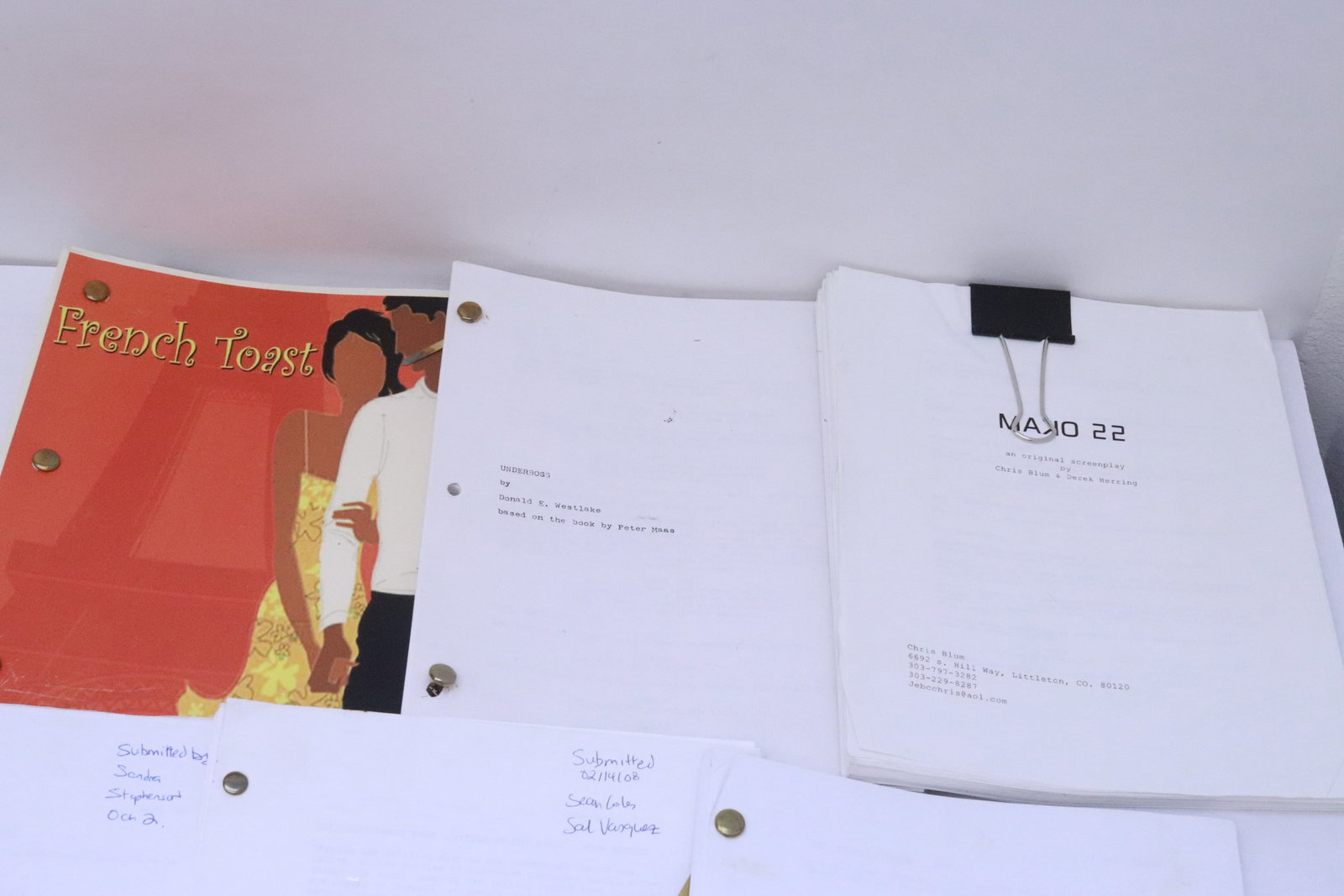 Approx. 20 movie scripts - 4