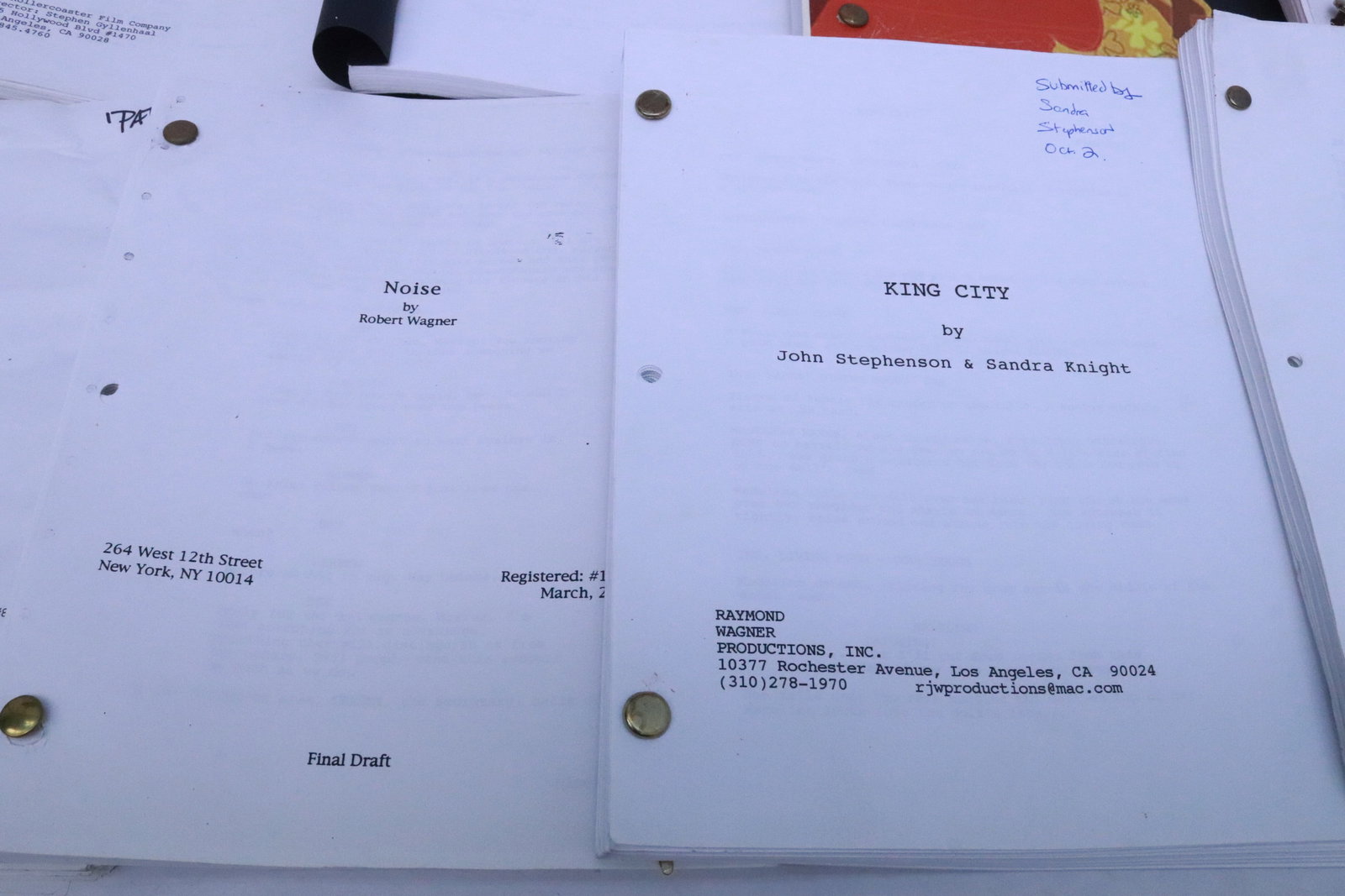 Approx. 20 movie scripts - 8