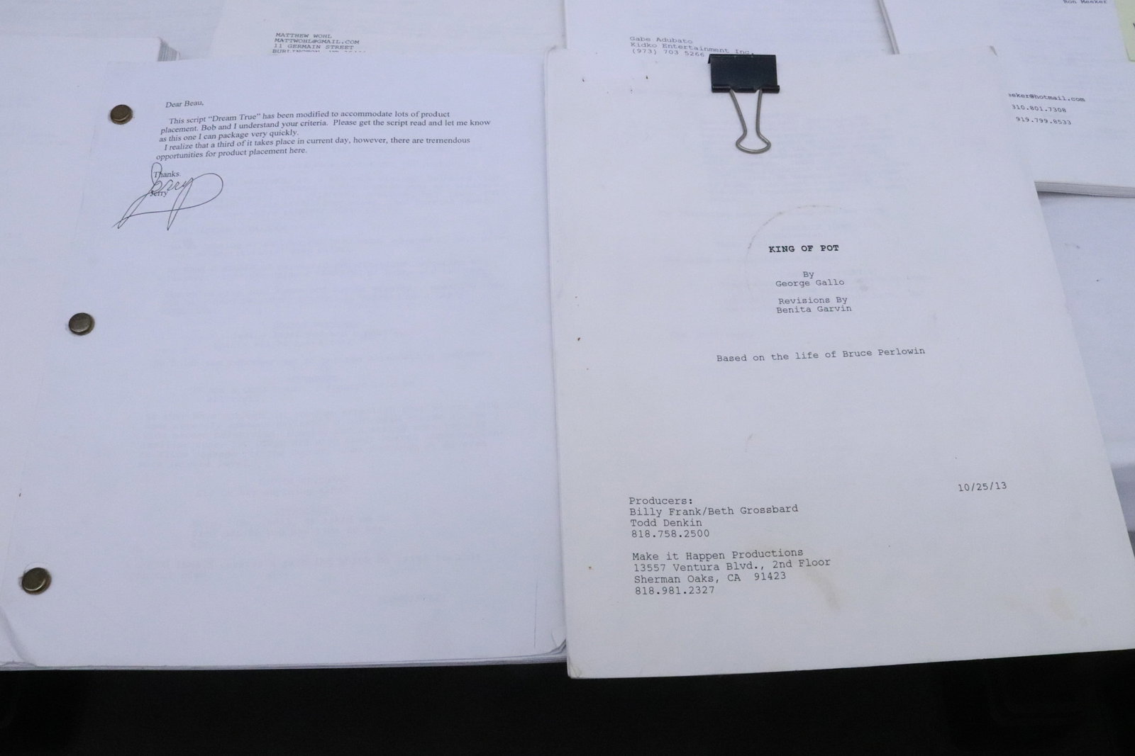 Approx. 20 movie scripts - 3