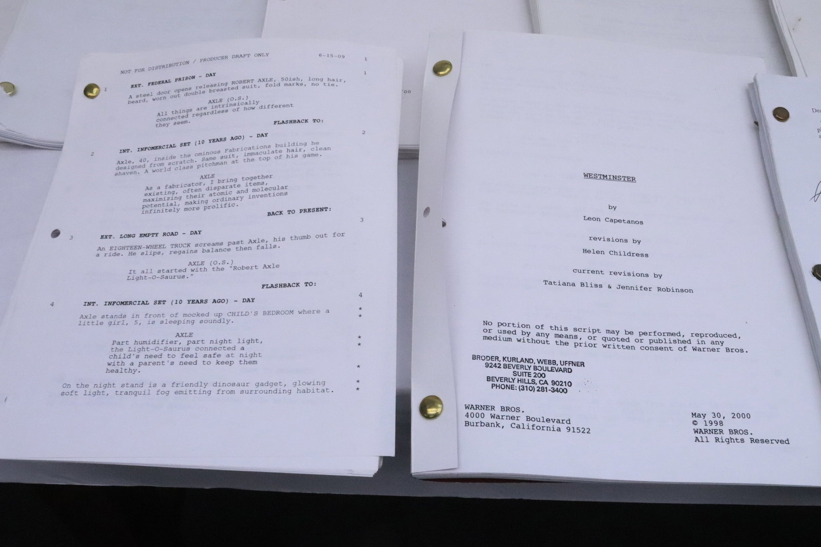 Approx. 20 movie scripts - 4
