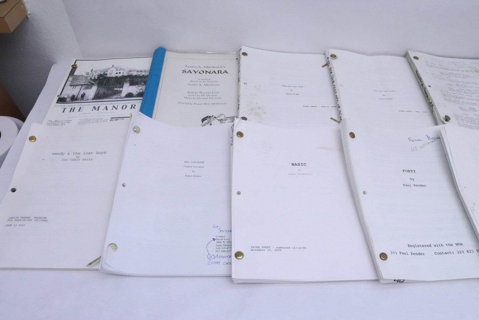 Approx. 20 movie scripts - 5