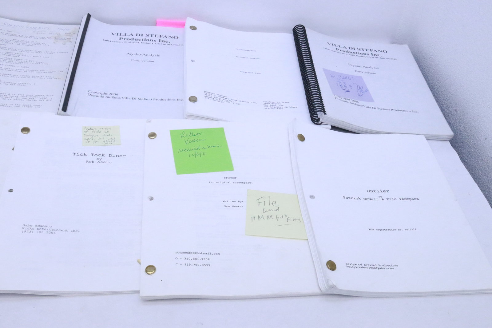 Approx. 20 movie scripts - 6