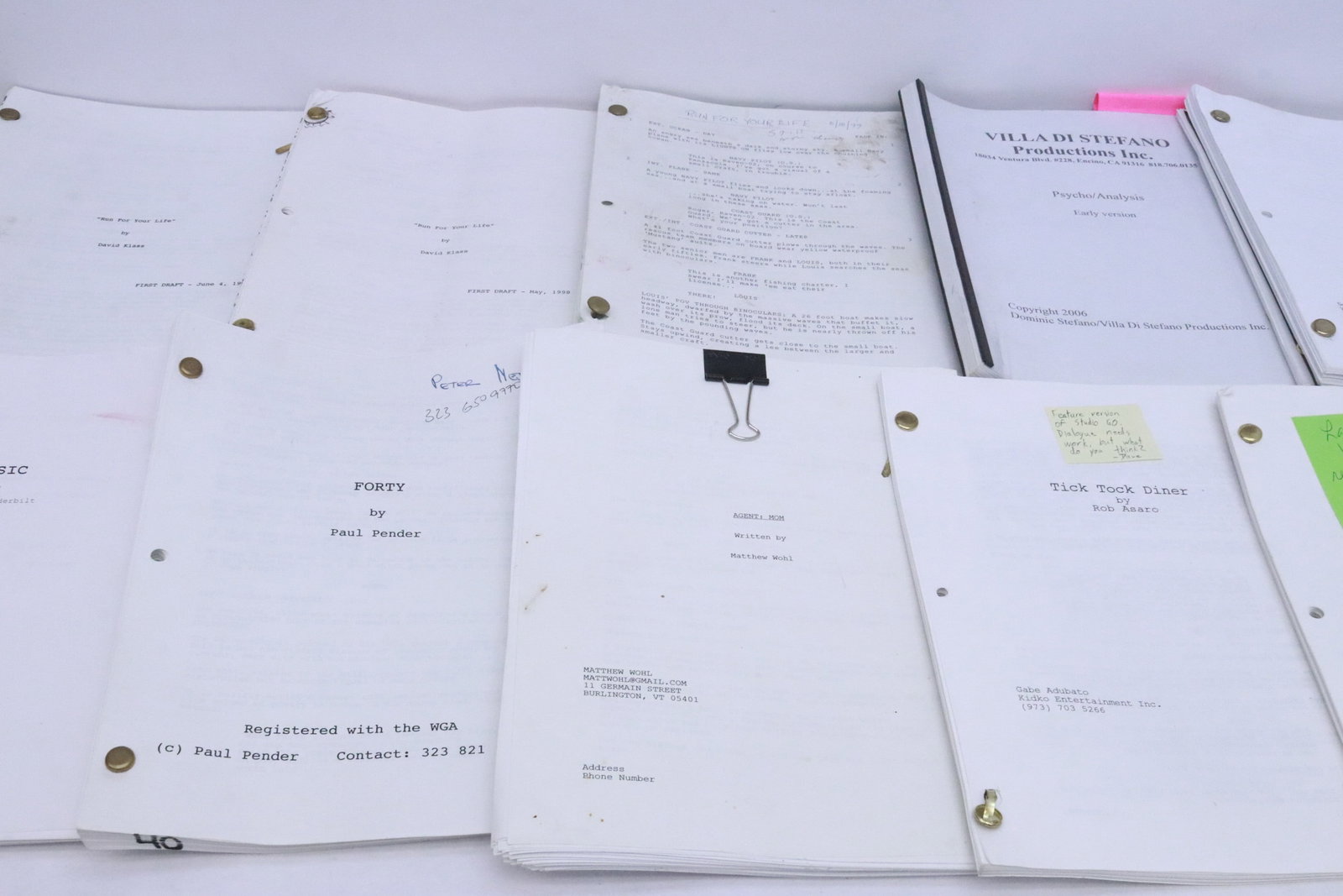 Approx. 20 movie scripts - 7