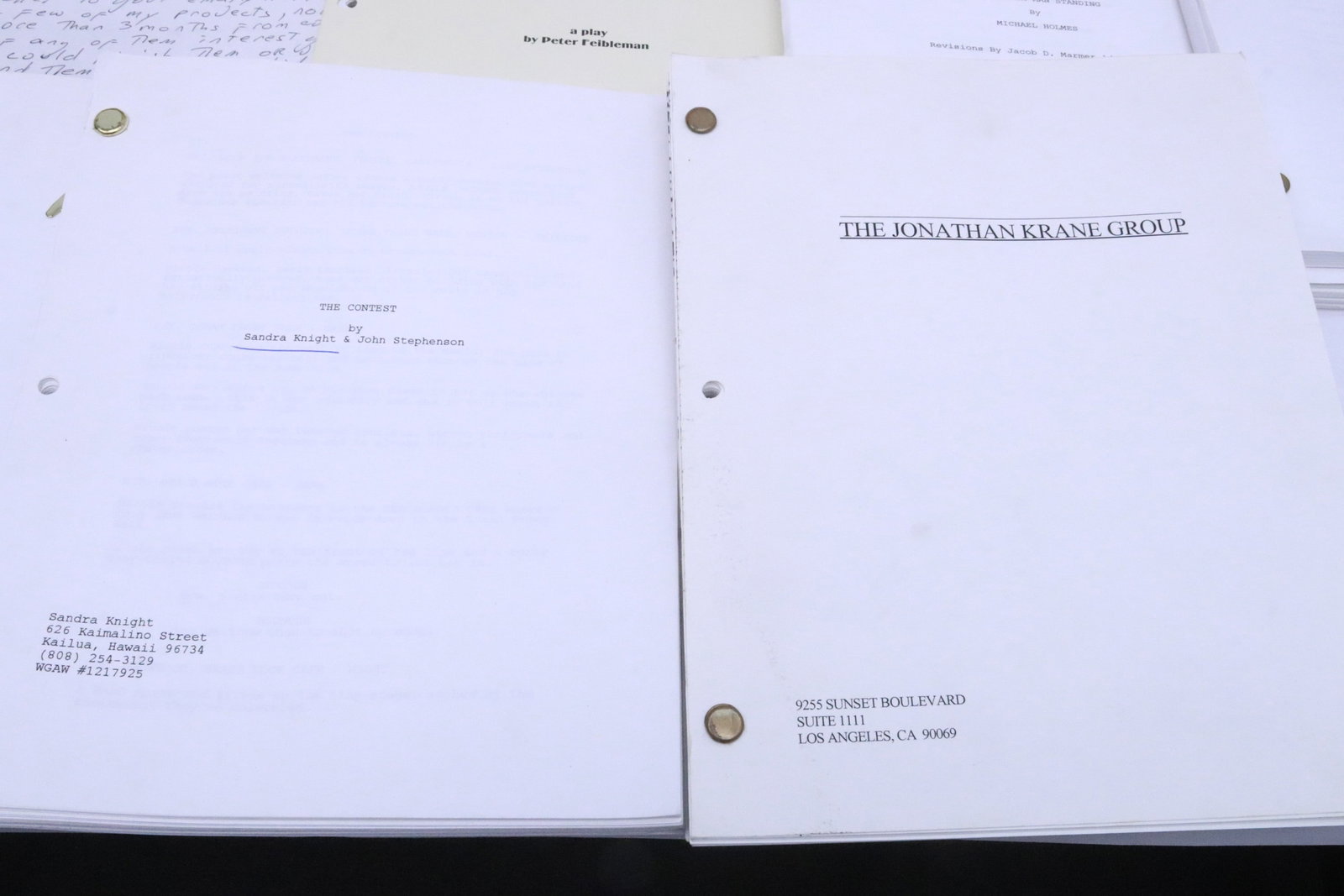 Approx. 20 movie scripts - 2