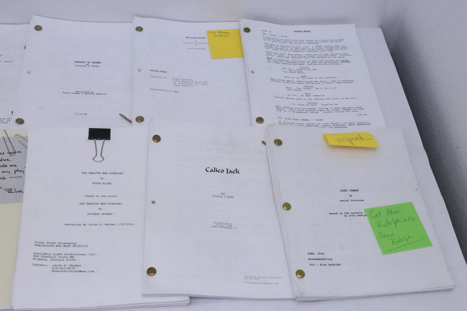 Approx. 20 movie scripts - 5