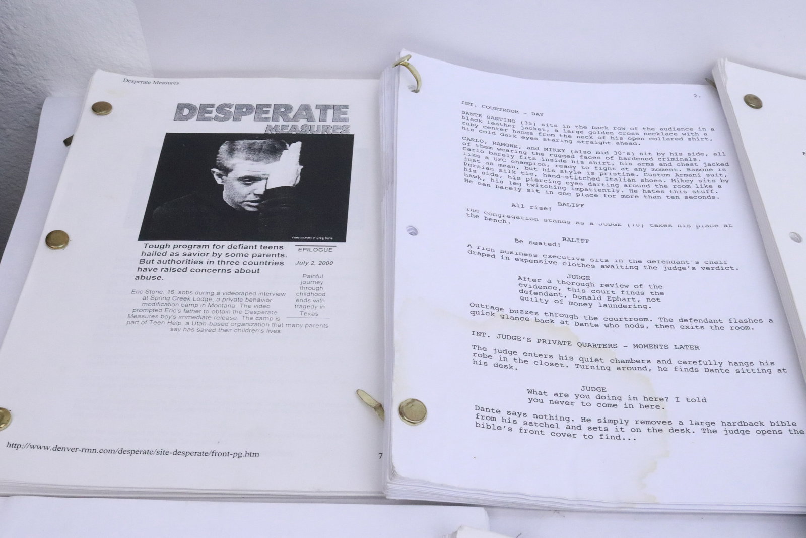 Approx. 20 movie scripts - 9