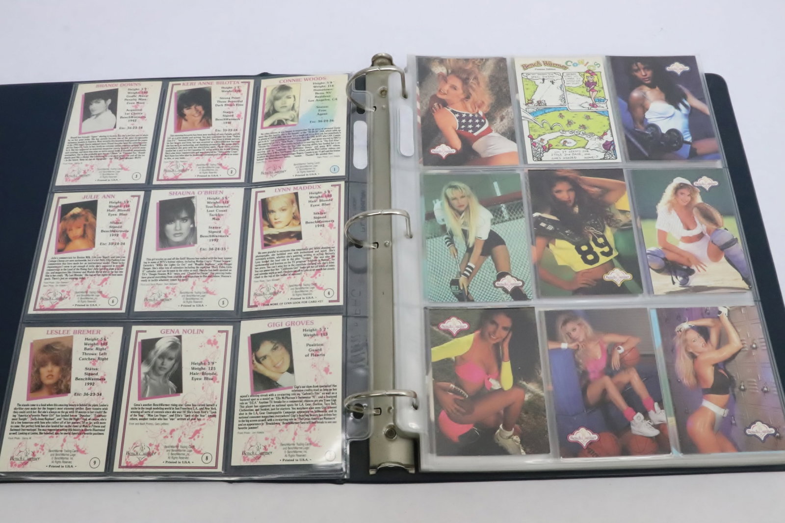 Approx. 230 "Benchwarmer" trading cards: Approx. 230 "Benchwarmer" trading cards