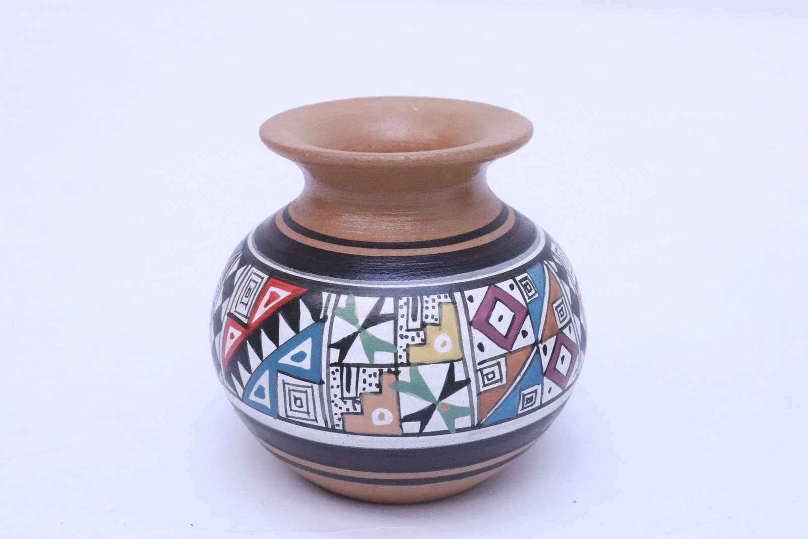 4 Navajo pottery jars - 8