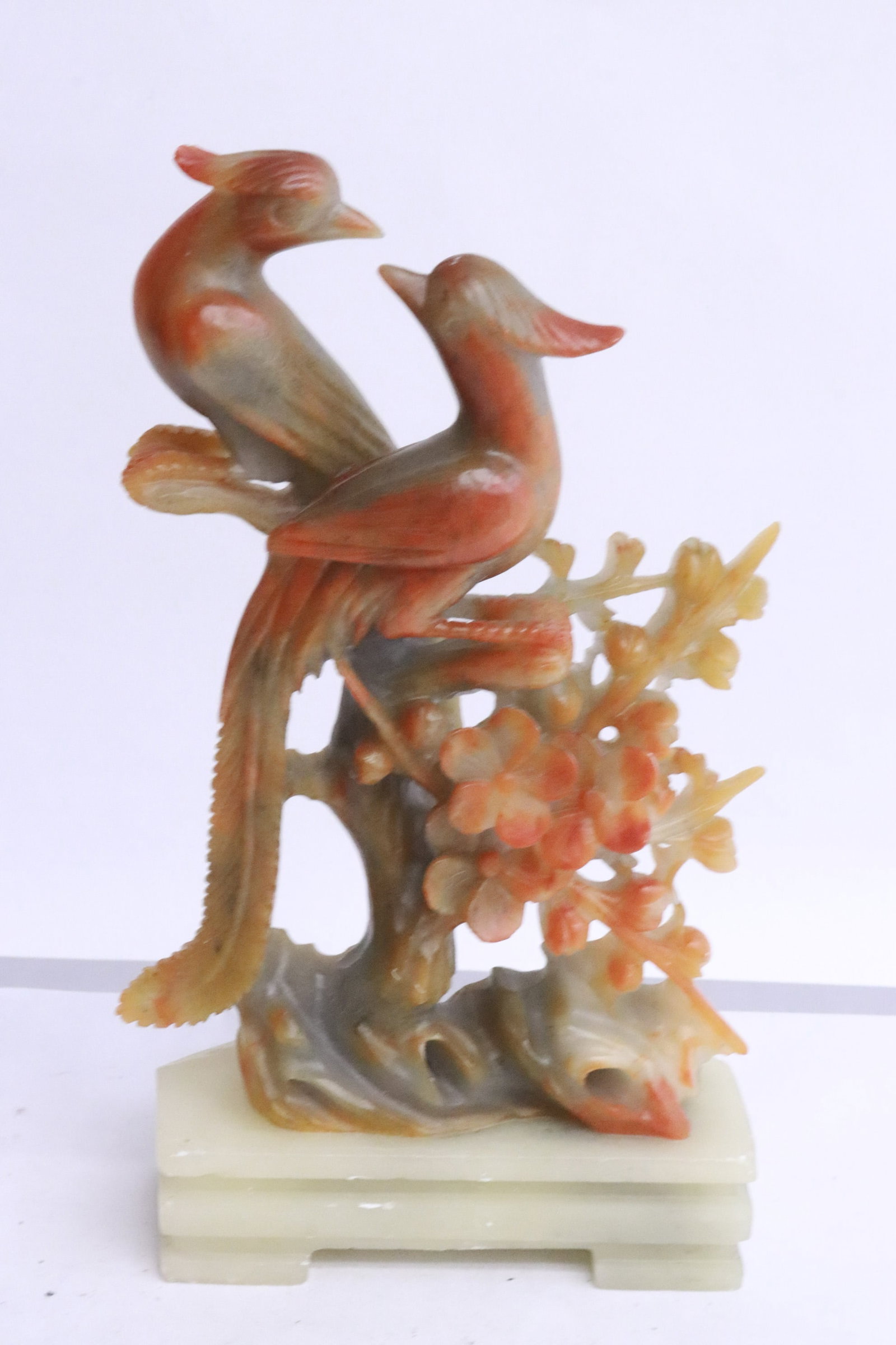 2 soapstone carved pieces - 2