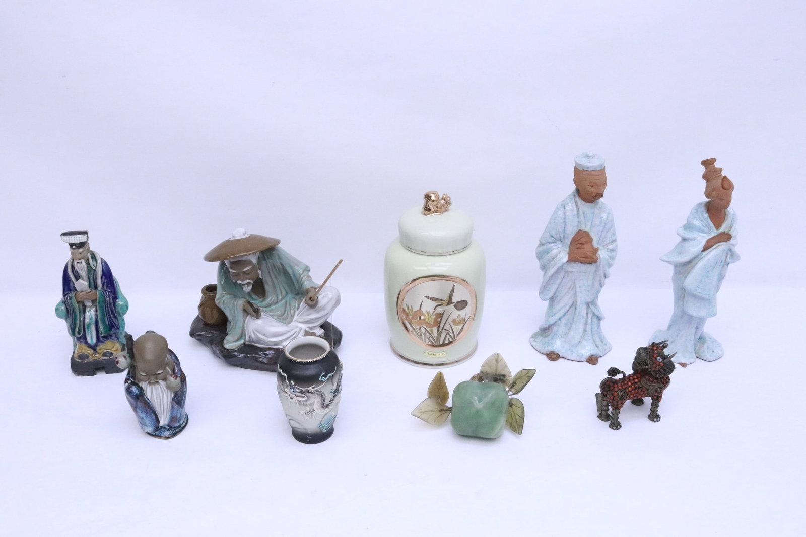 Lot of Asian items: Lot of Asian items, 3.2"H - 8.8"H