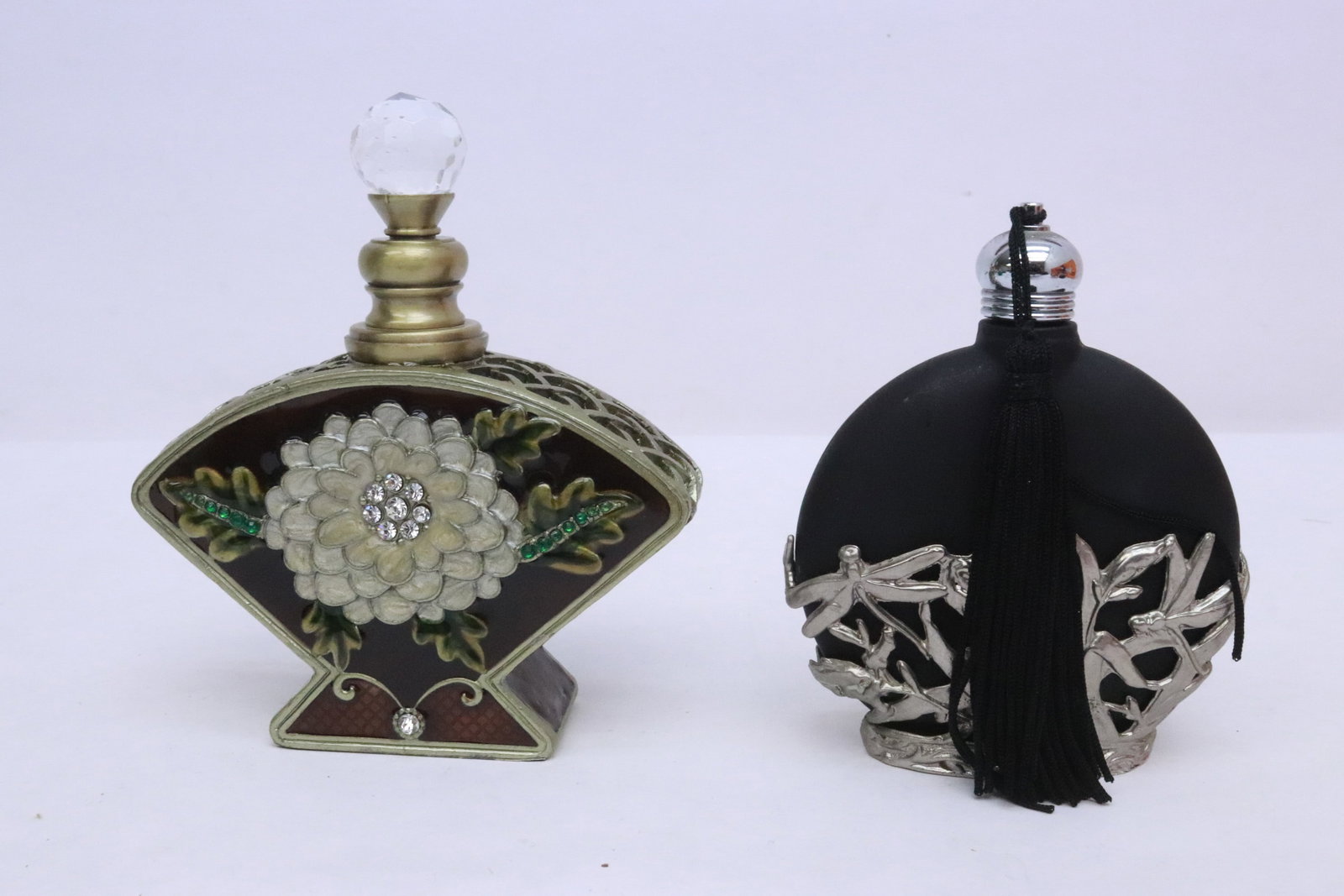 6 fancy perfume bottles - 10