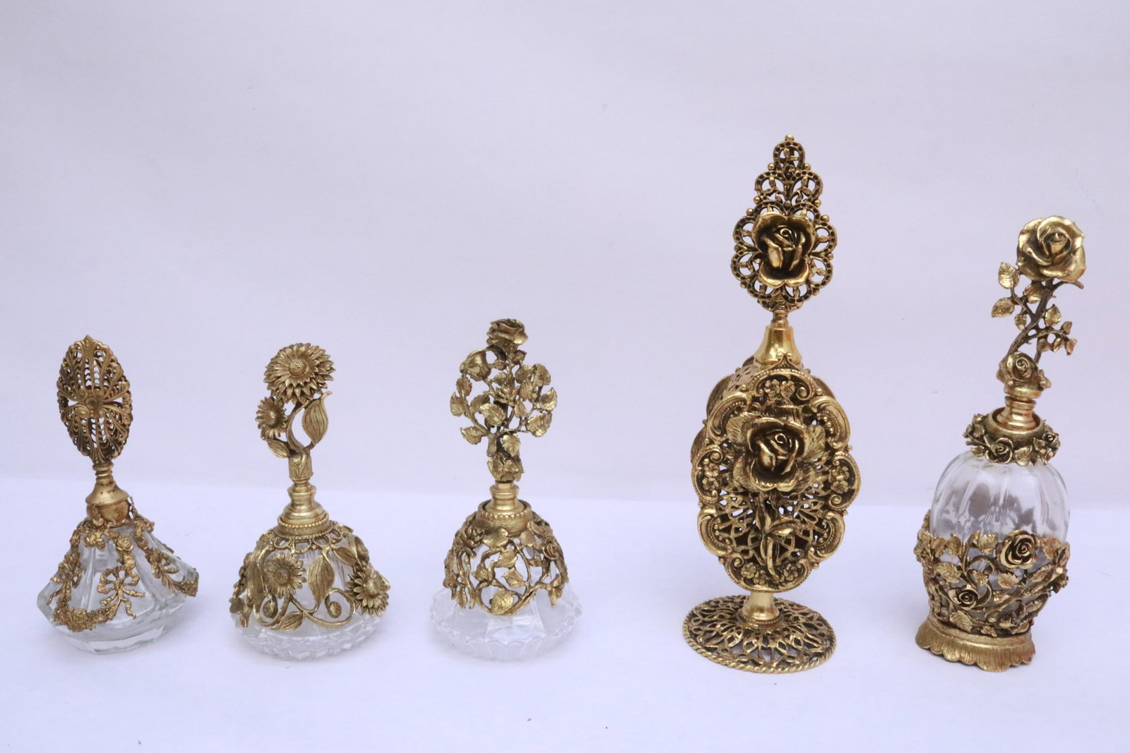 5 fine perfume bottles (1 of 8)