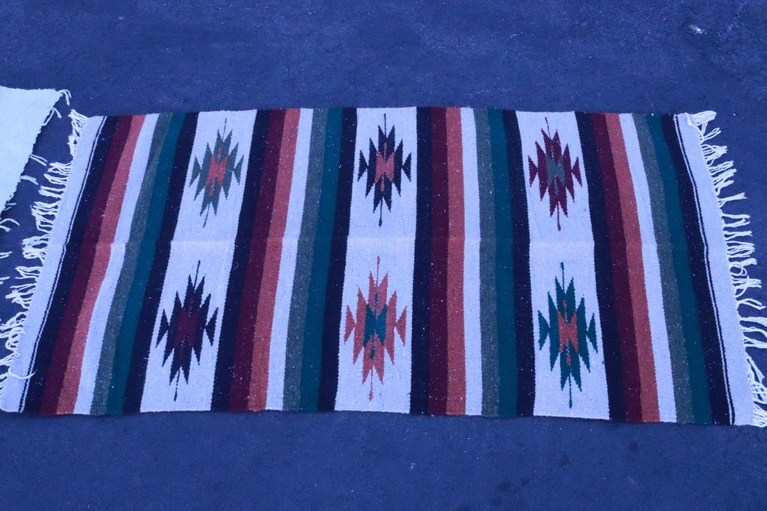 2 Navajo style blankets - 2