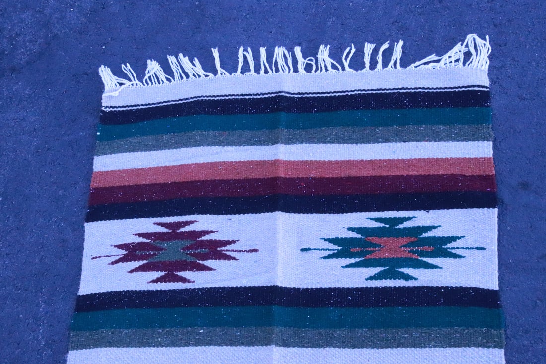 2 Navajo style blankets - 4