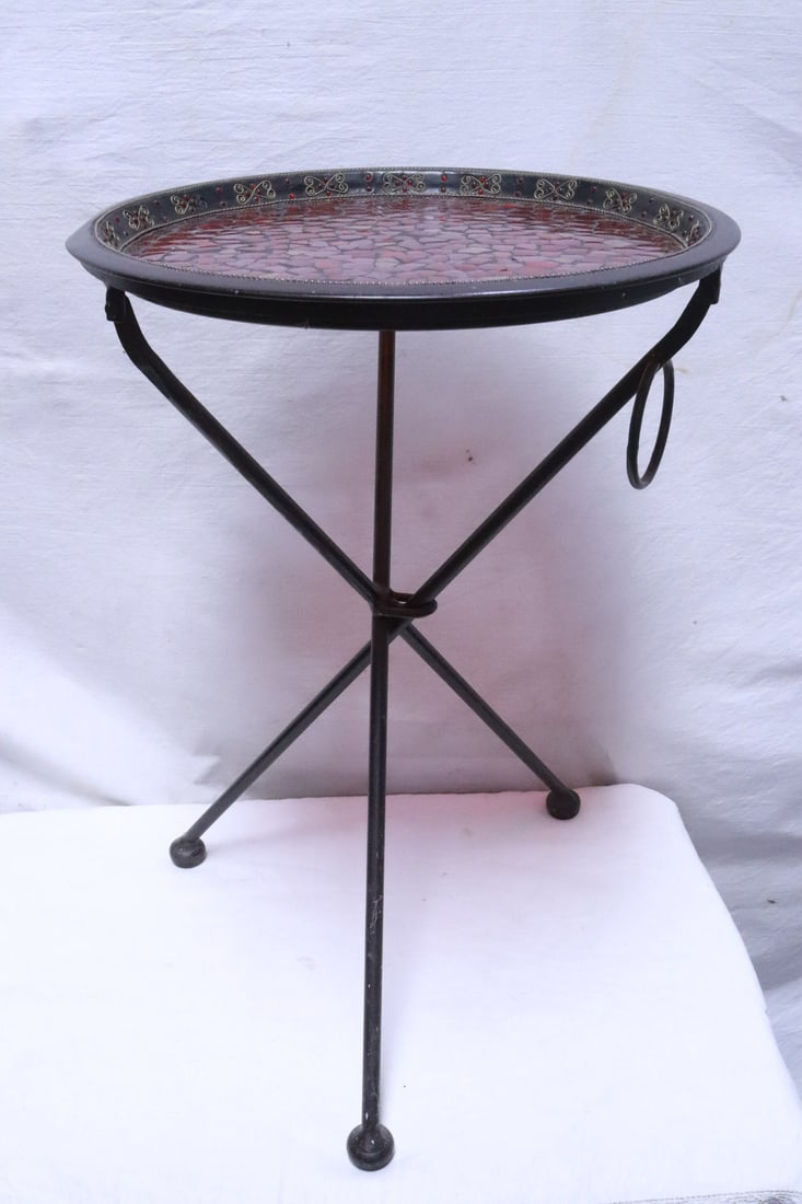 Cast iron based plant stand - 2