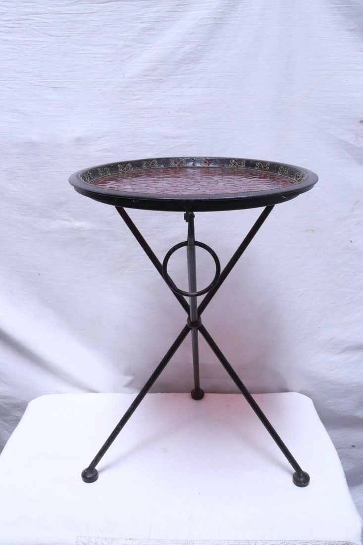 Cast iron based plant stand - 4