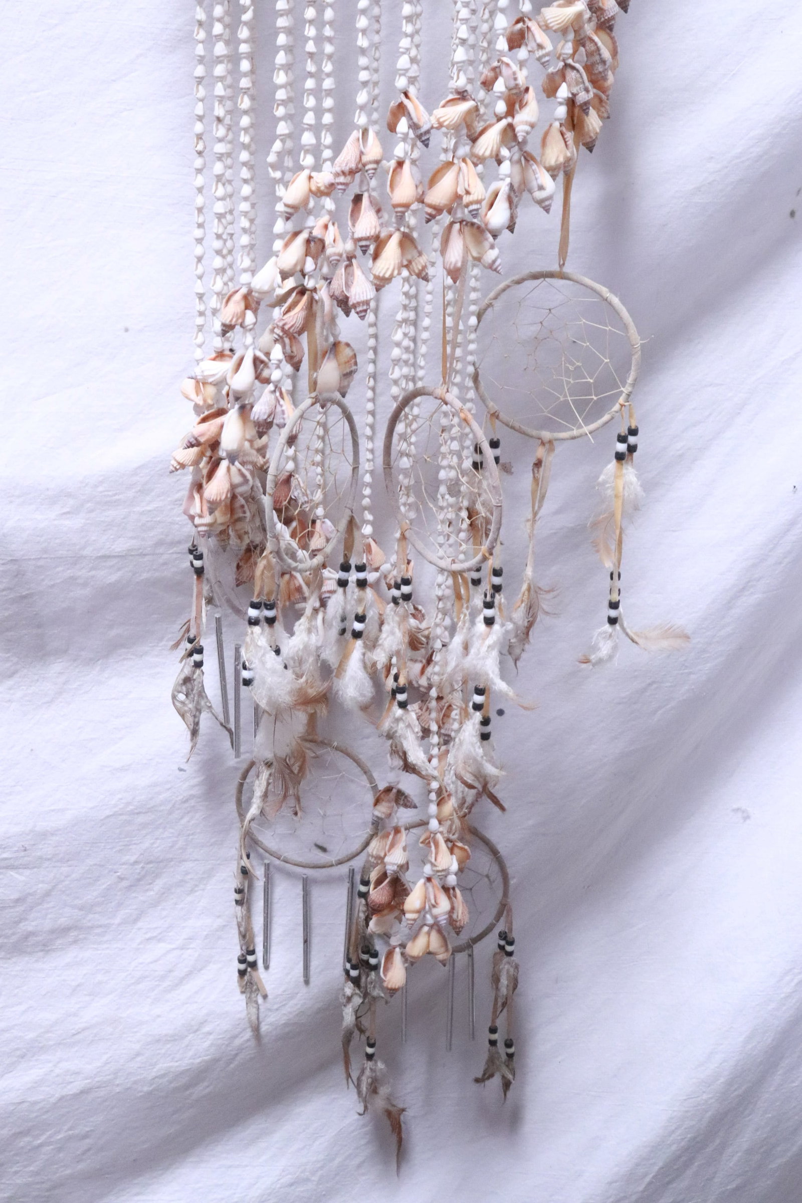 Large shell bead chime - 3