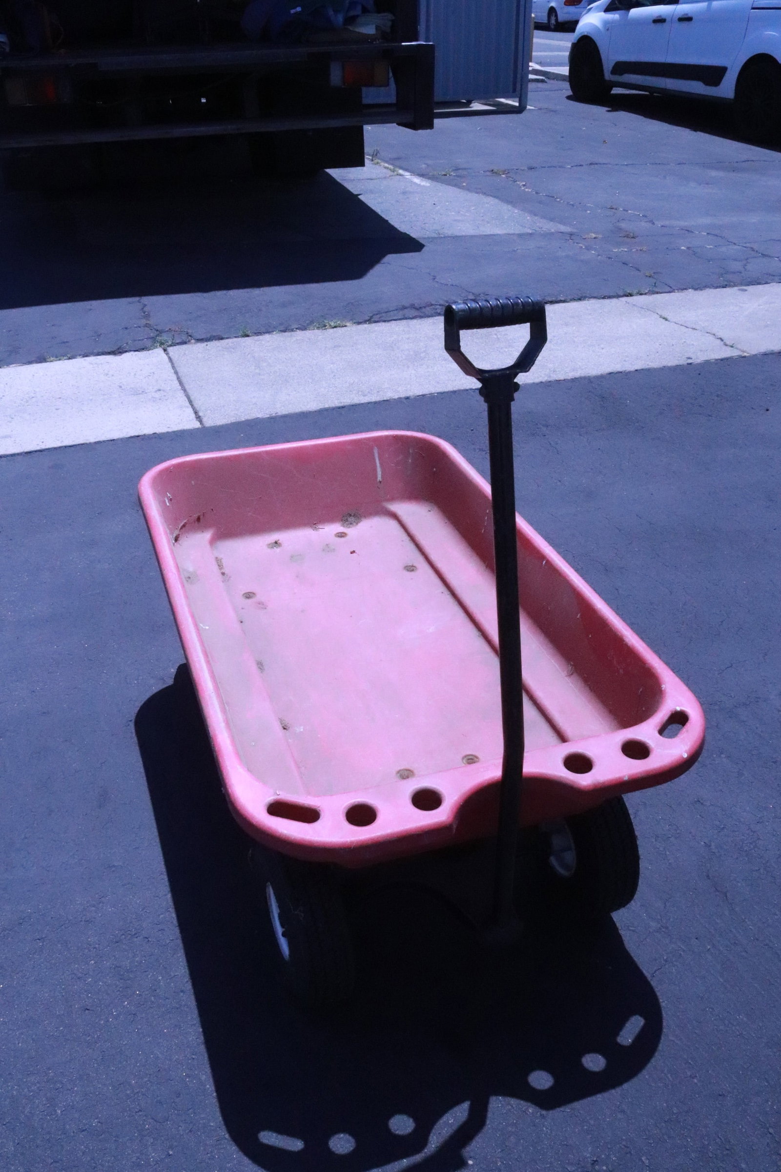 A radio flyer wagon/ barrow (1 of 5)