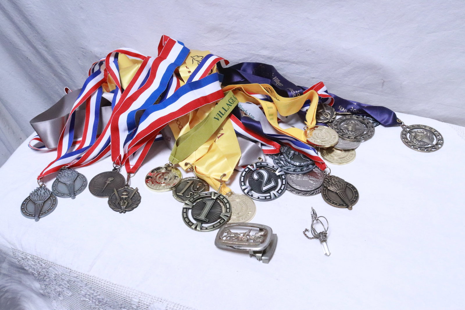 Collection of game medals (1 of 6)