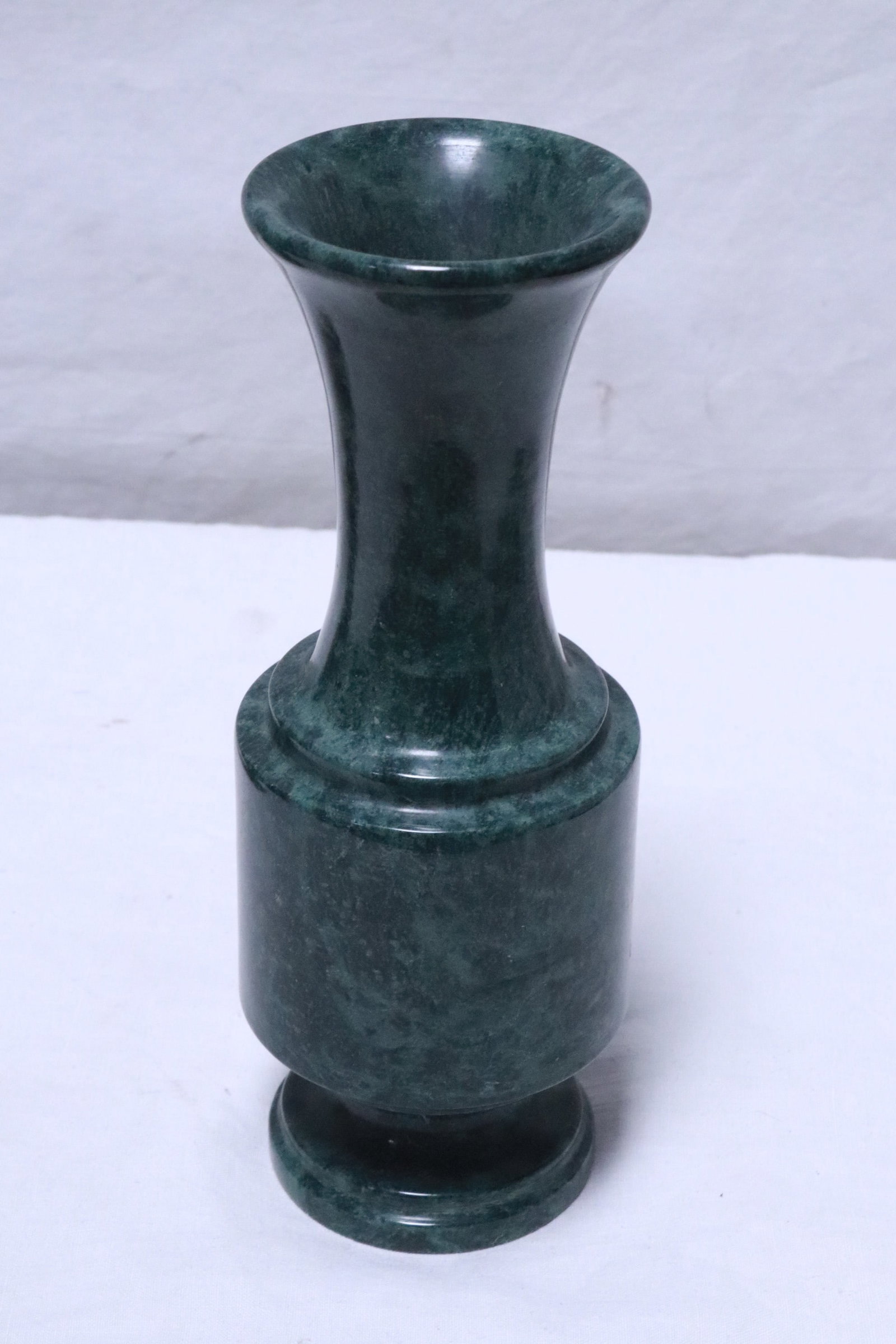 2 carved marble vases - 3