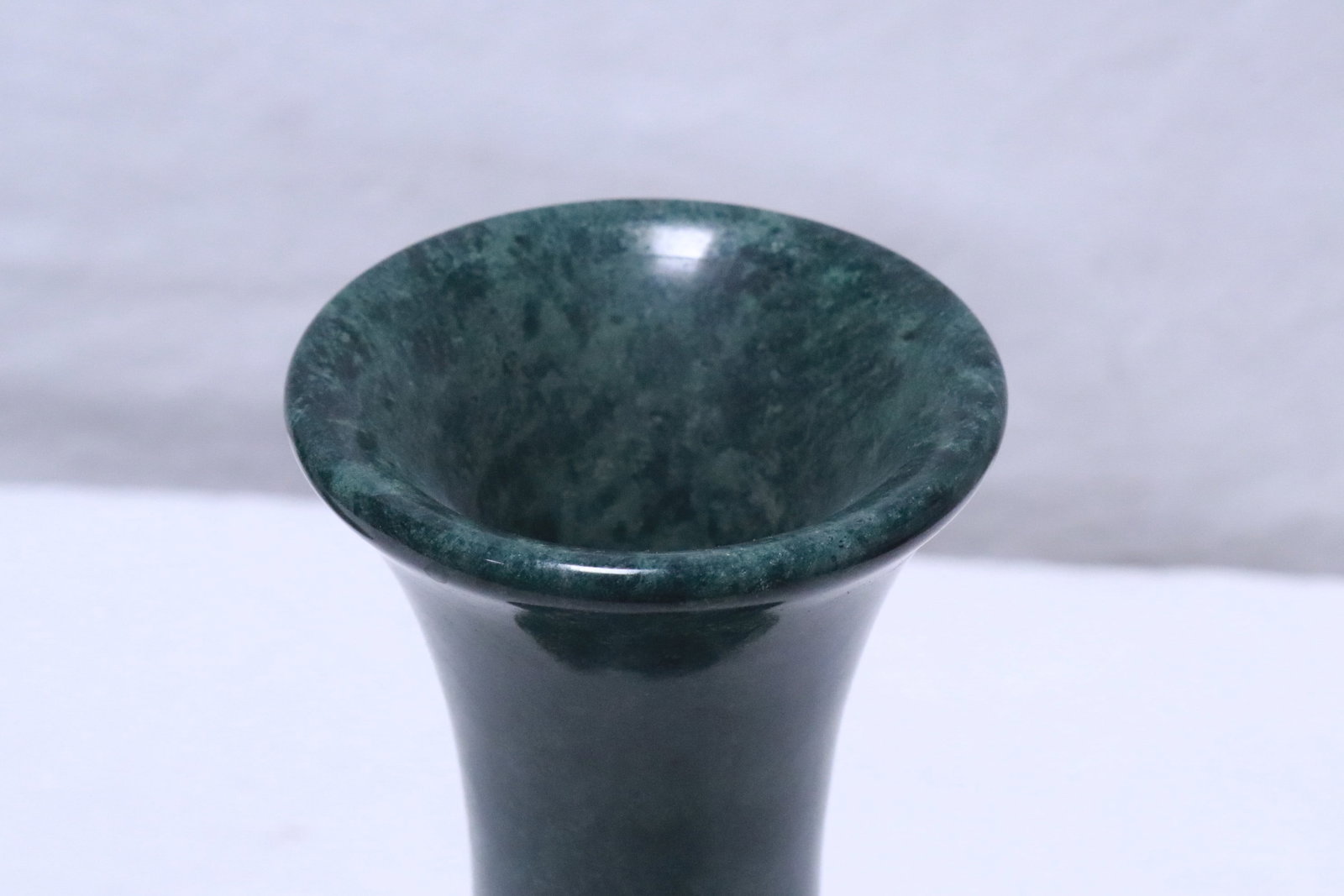 2 carved marble vases - 5