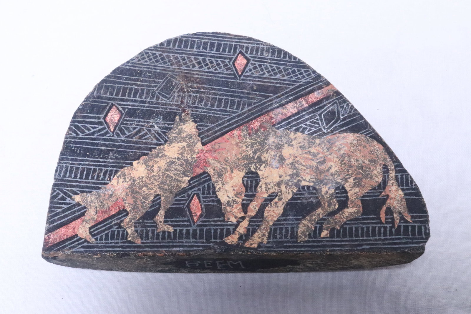 2 pieces stone art - 5