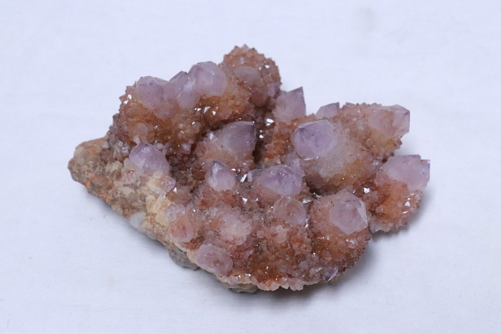 Rare lilac cactus spirit quartz geo: Rare lilac cactus spirit quartz geo, 2.7"x4.9"x4.3"