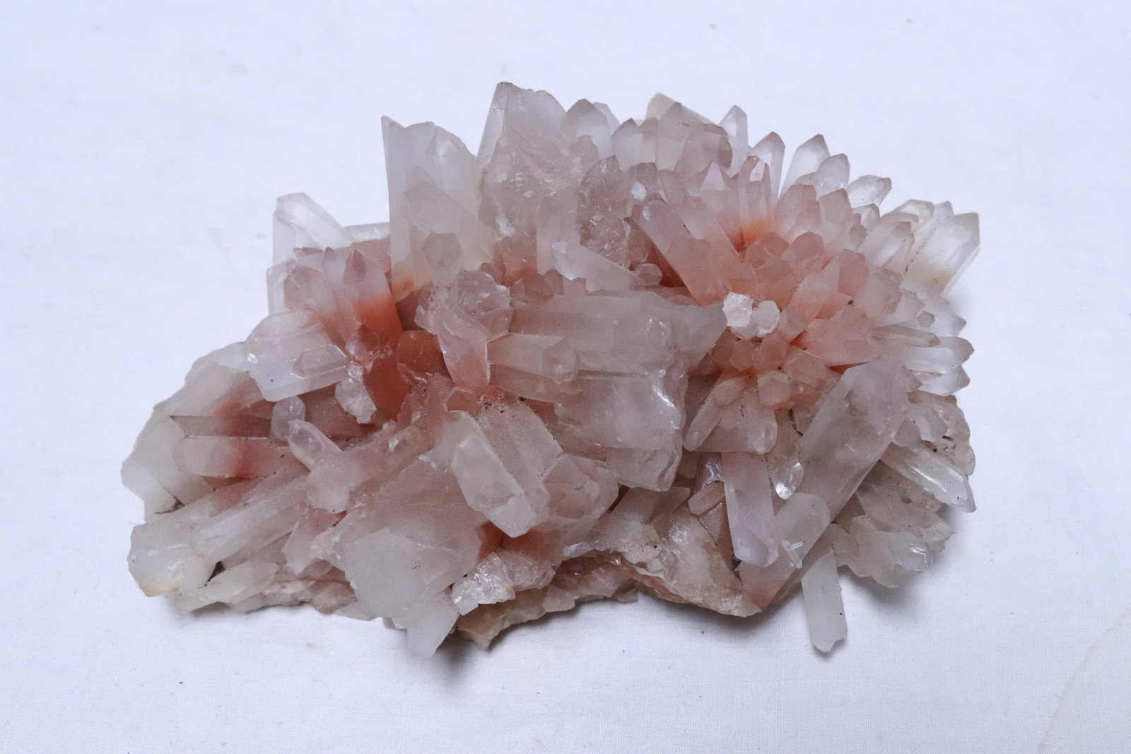 3 large quartz crystal clusters - 2