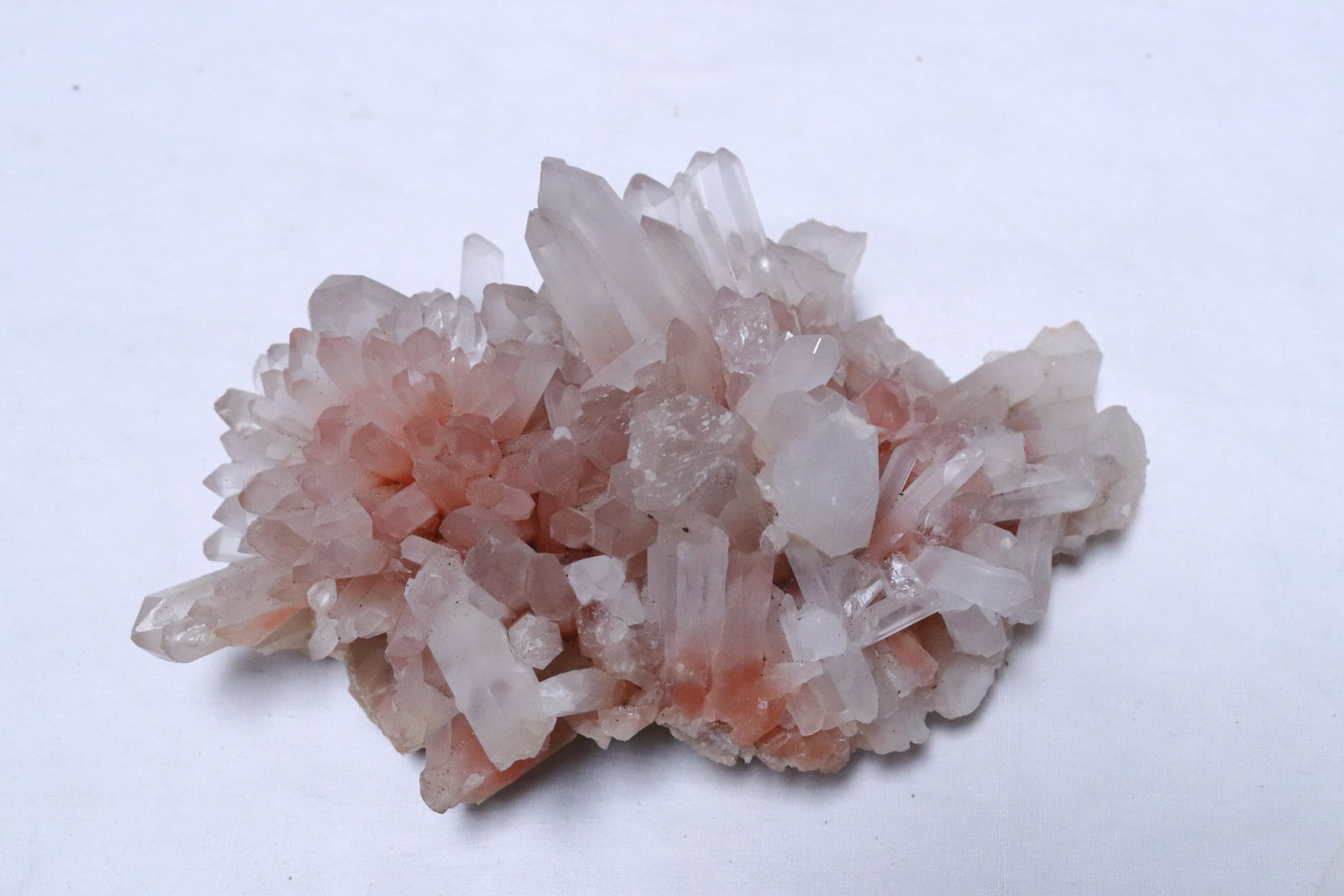3 large quartz crystal clusters - 3