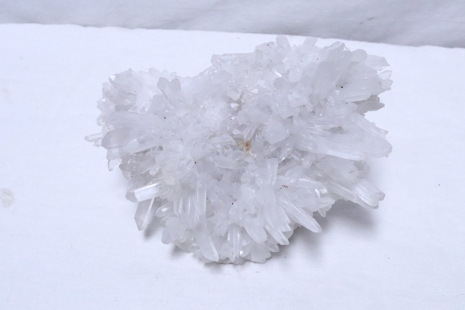 3 large quartz crystal clusters - 7