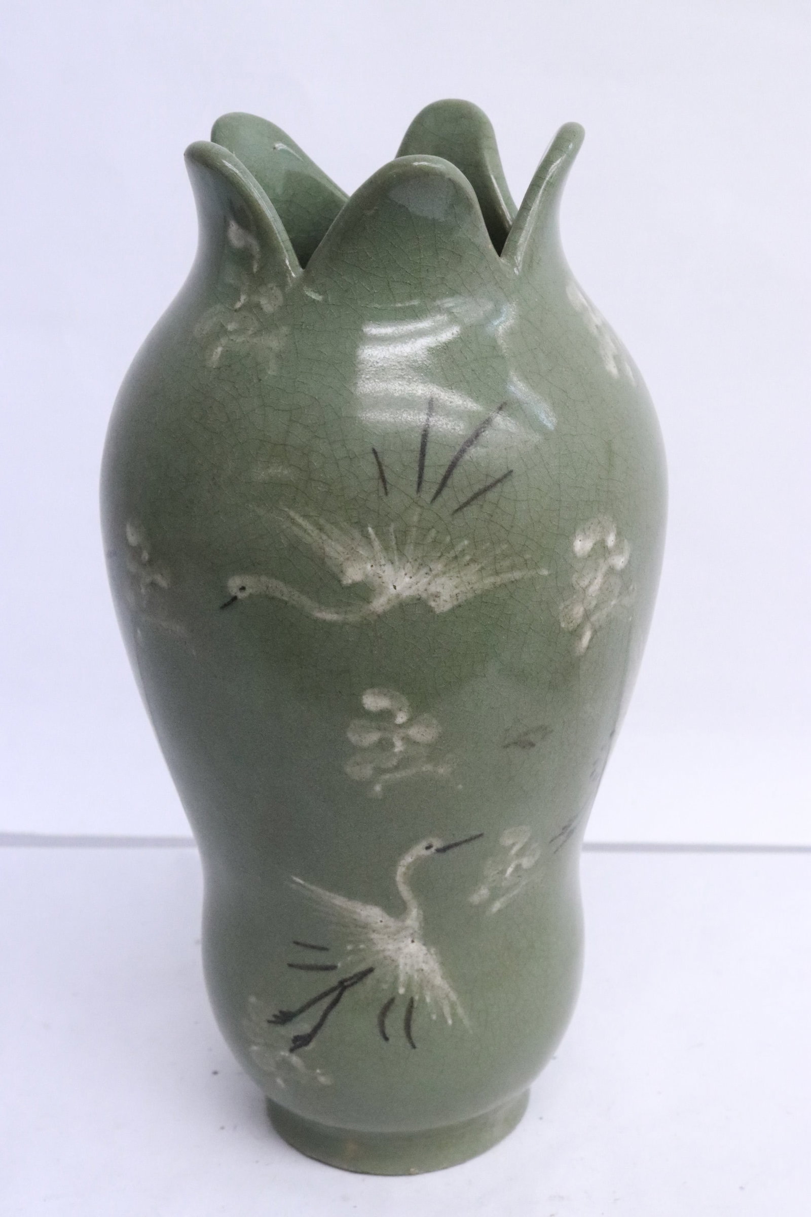 Korean celadon vase - 4