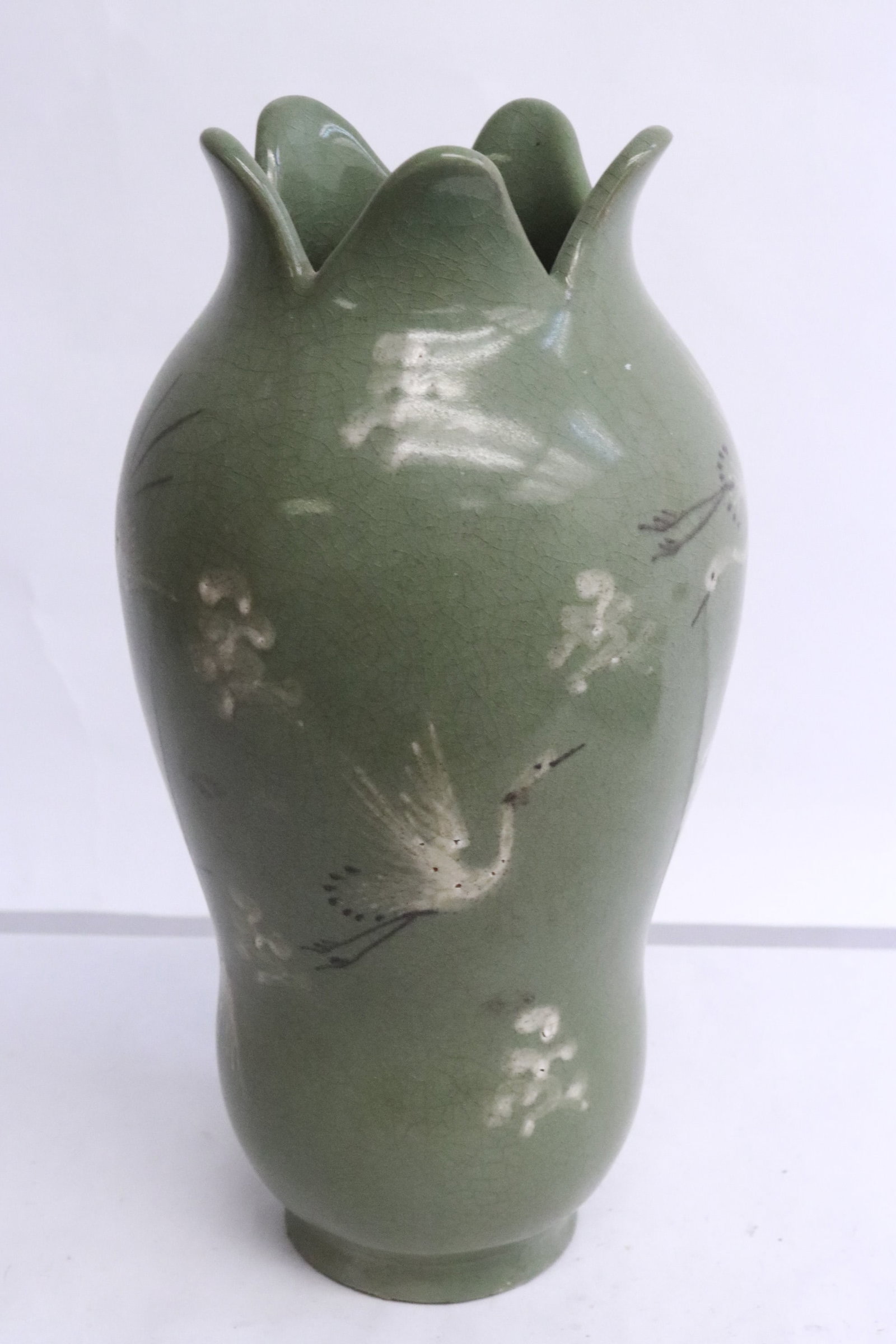 Korean celadon vase - 5