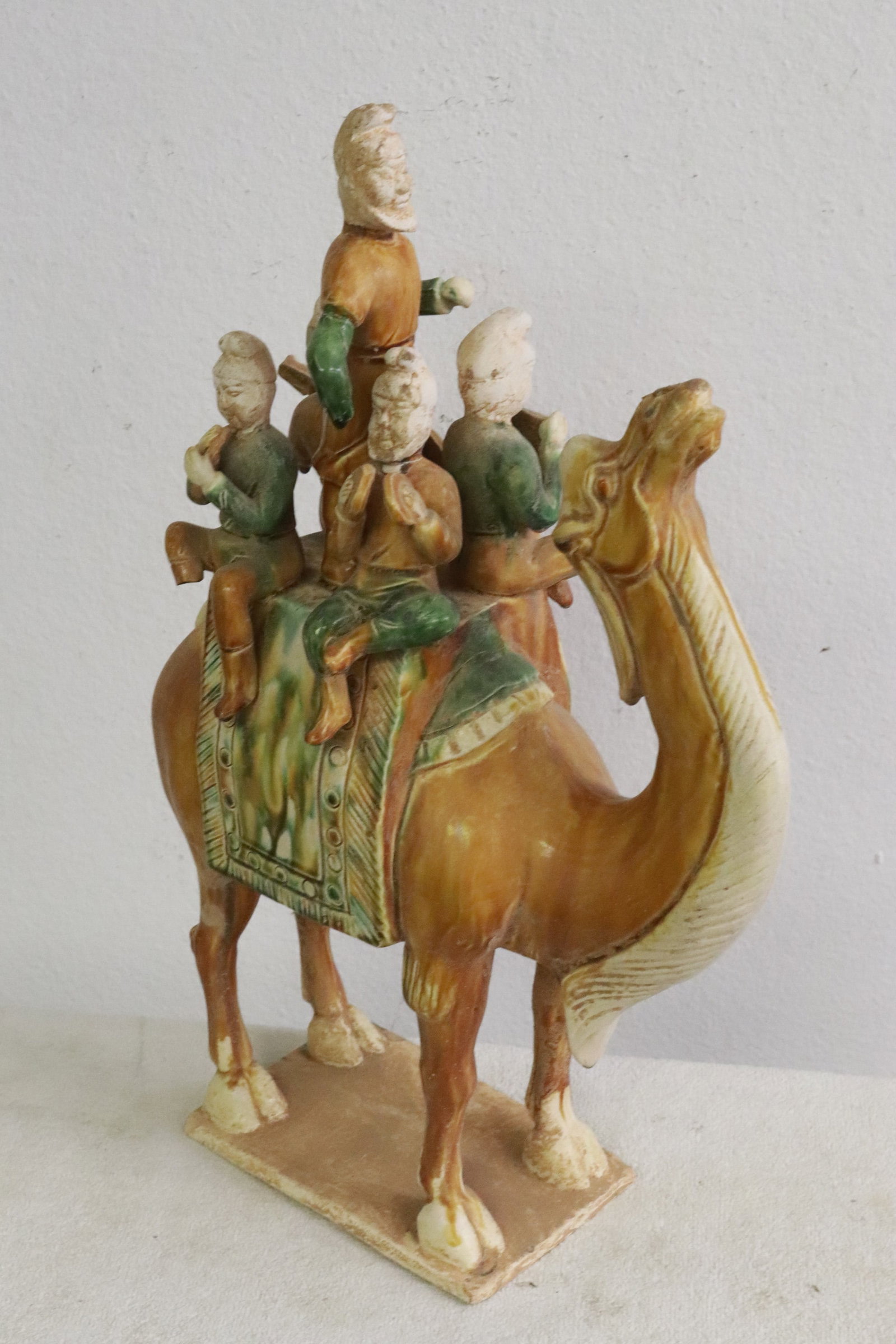 A sancai camel with foreigners - 5
