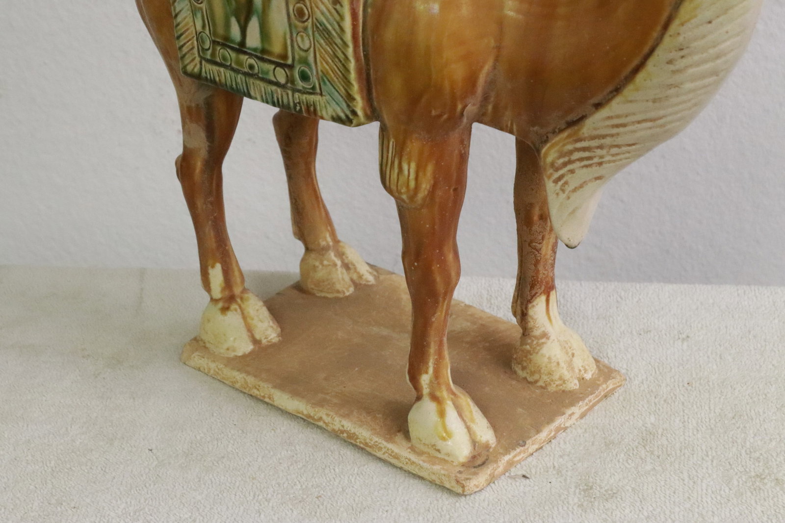 A sancai camel with foreigners - 7