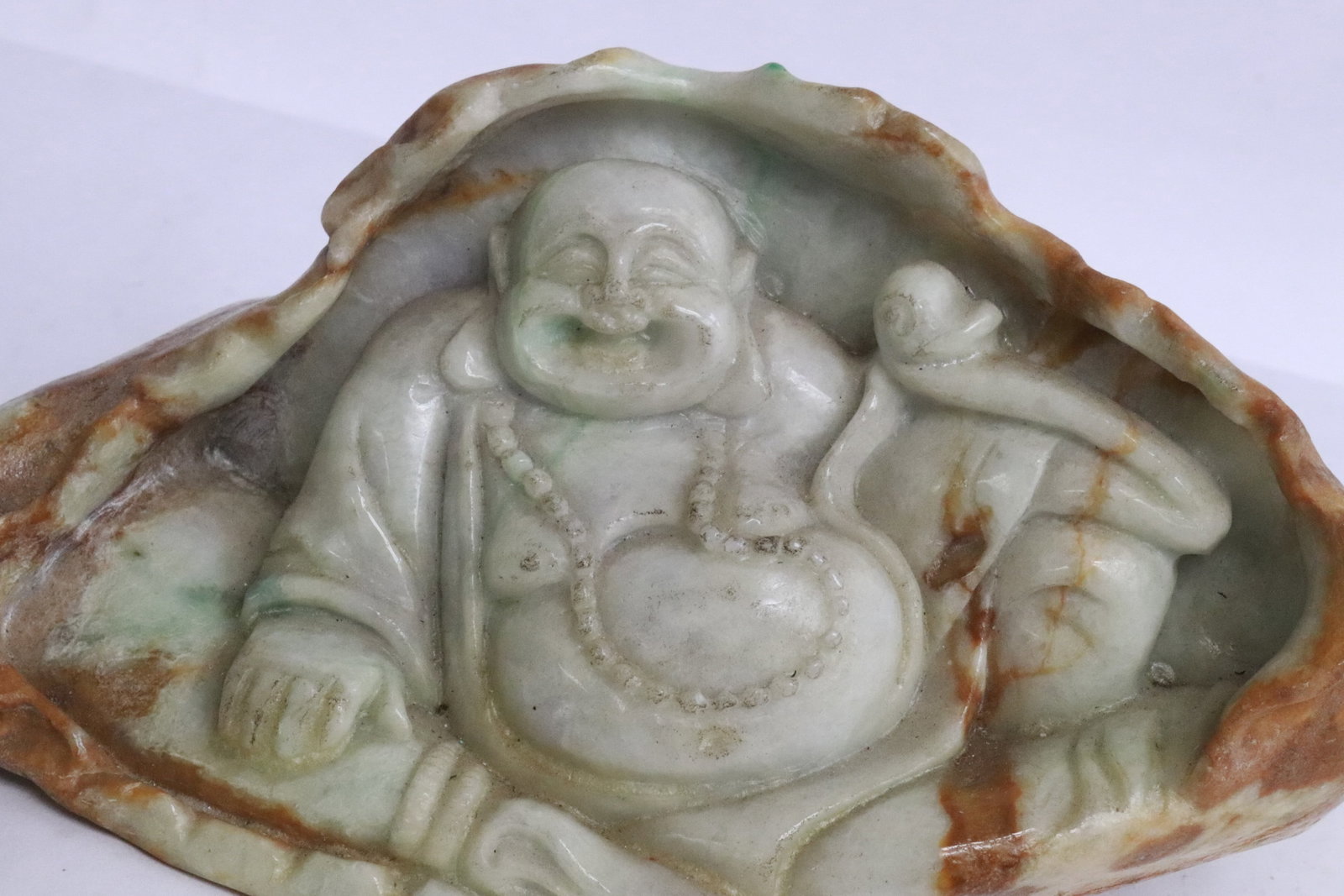 Jade carved Buddha - 2