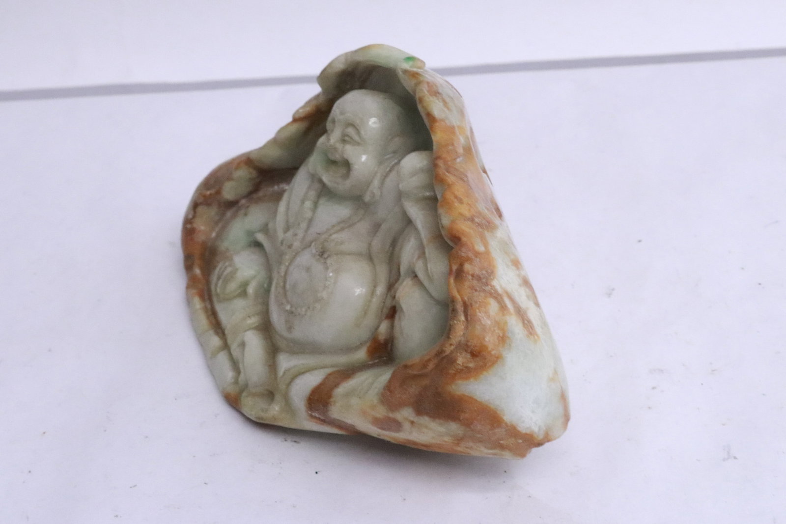 Jade carved Buddha - 3