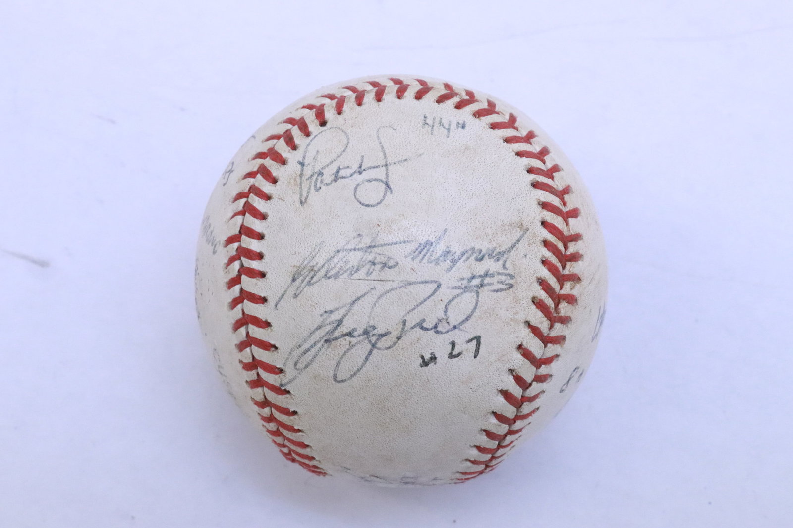 5 signed baseballs - 3