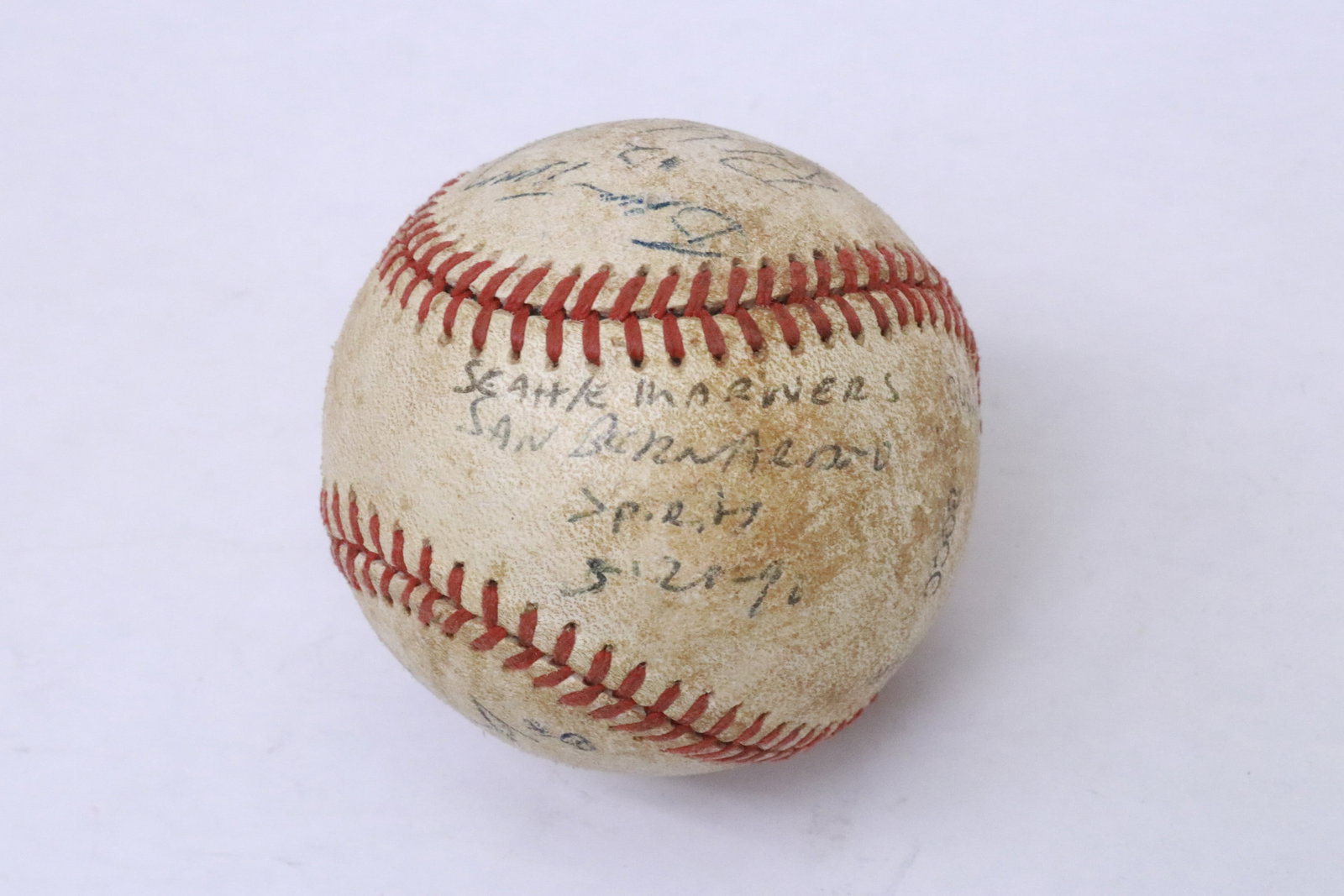 5 signed baseballs - 7