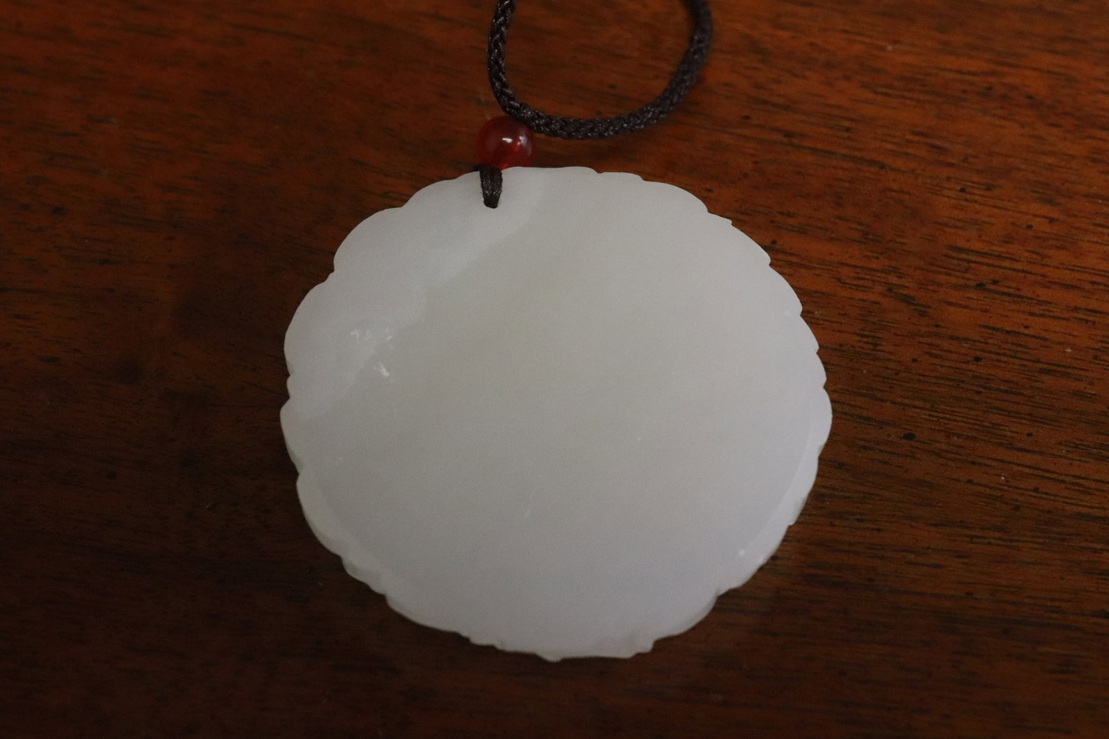 3 white glass items - 3