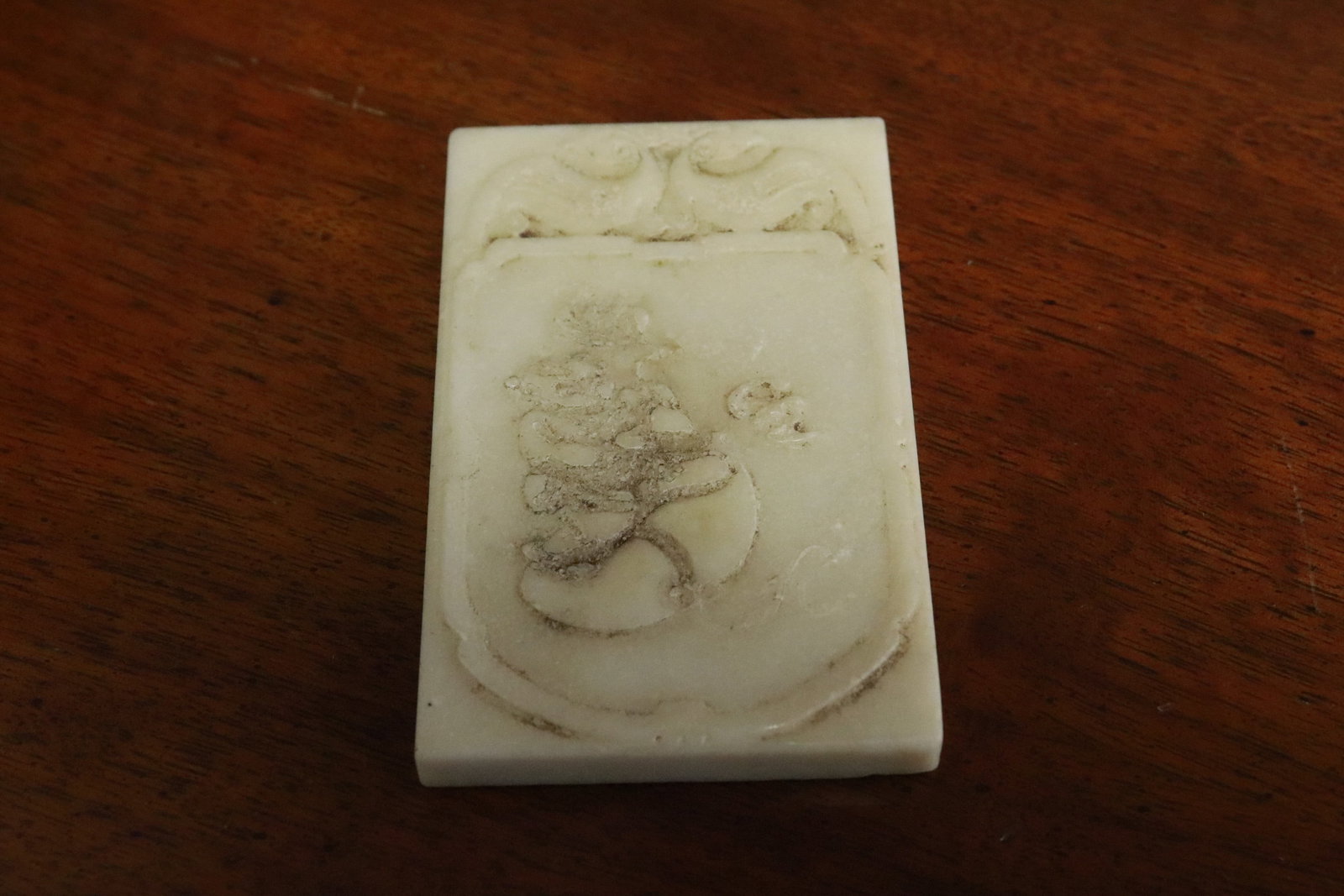3 white glass items - 4