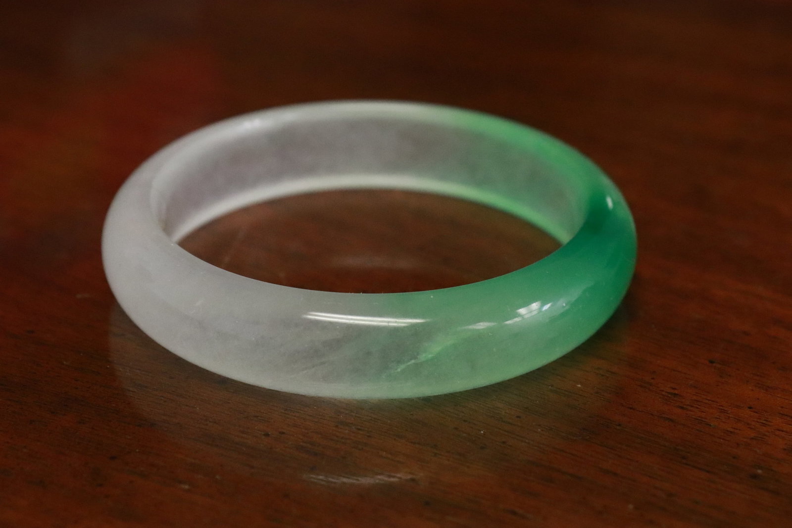 2 jadeite like bangles - 4
