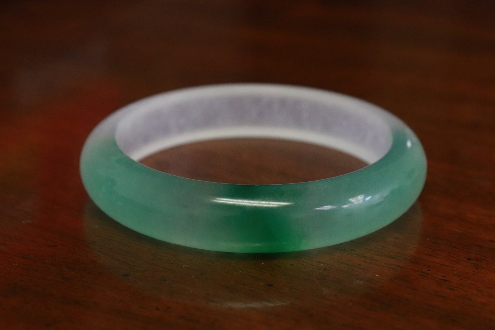 2 jadeite like bangles - 6