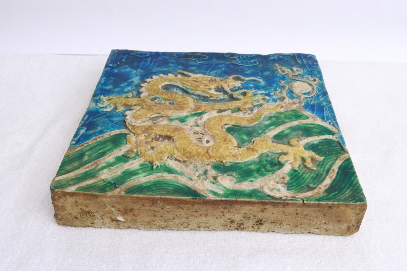 A sancai tile - 2