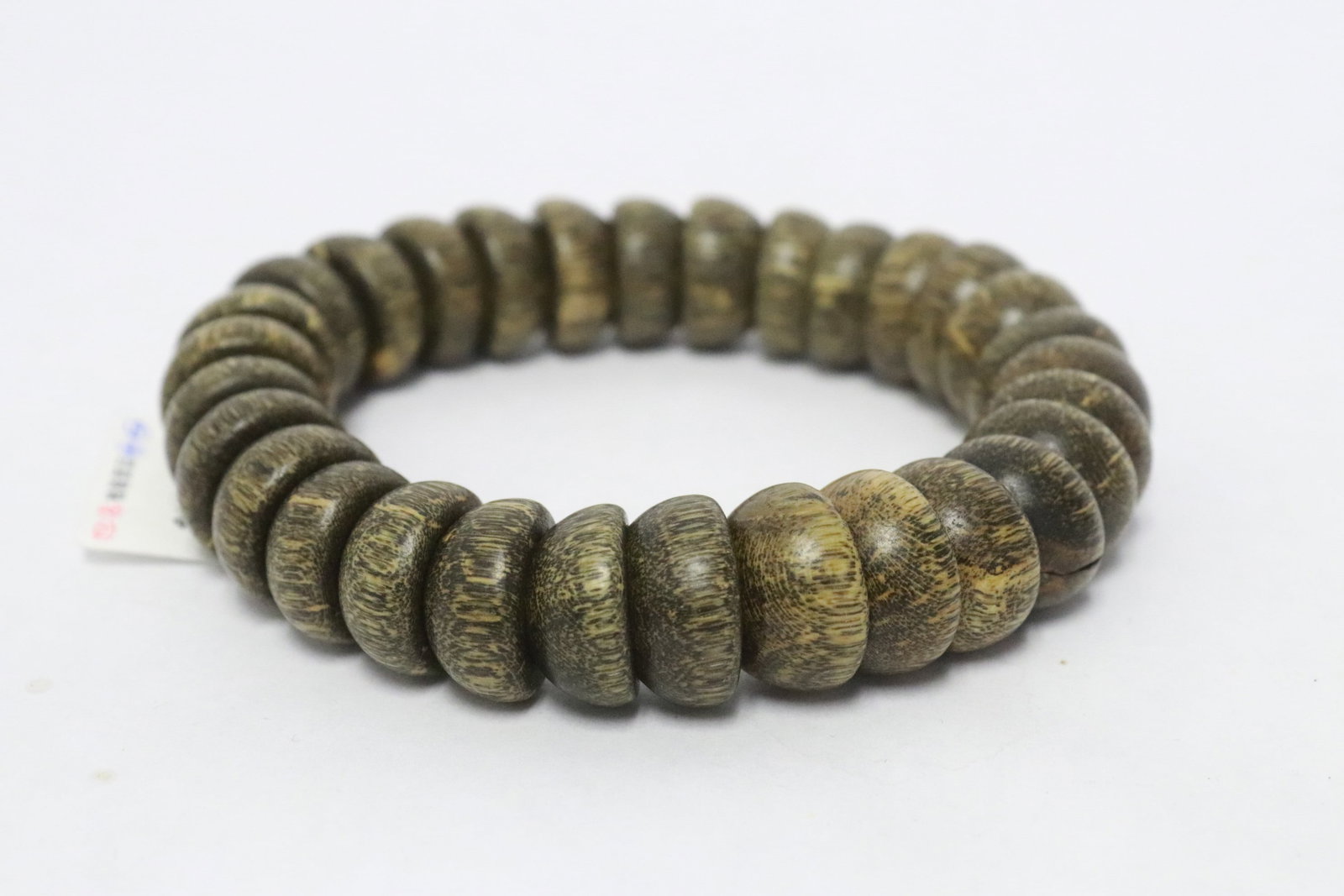 3 wood bead bracelets - 2