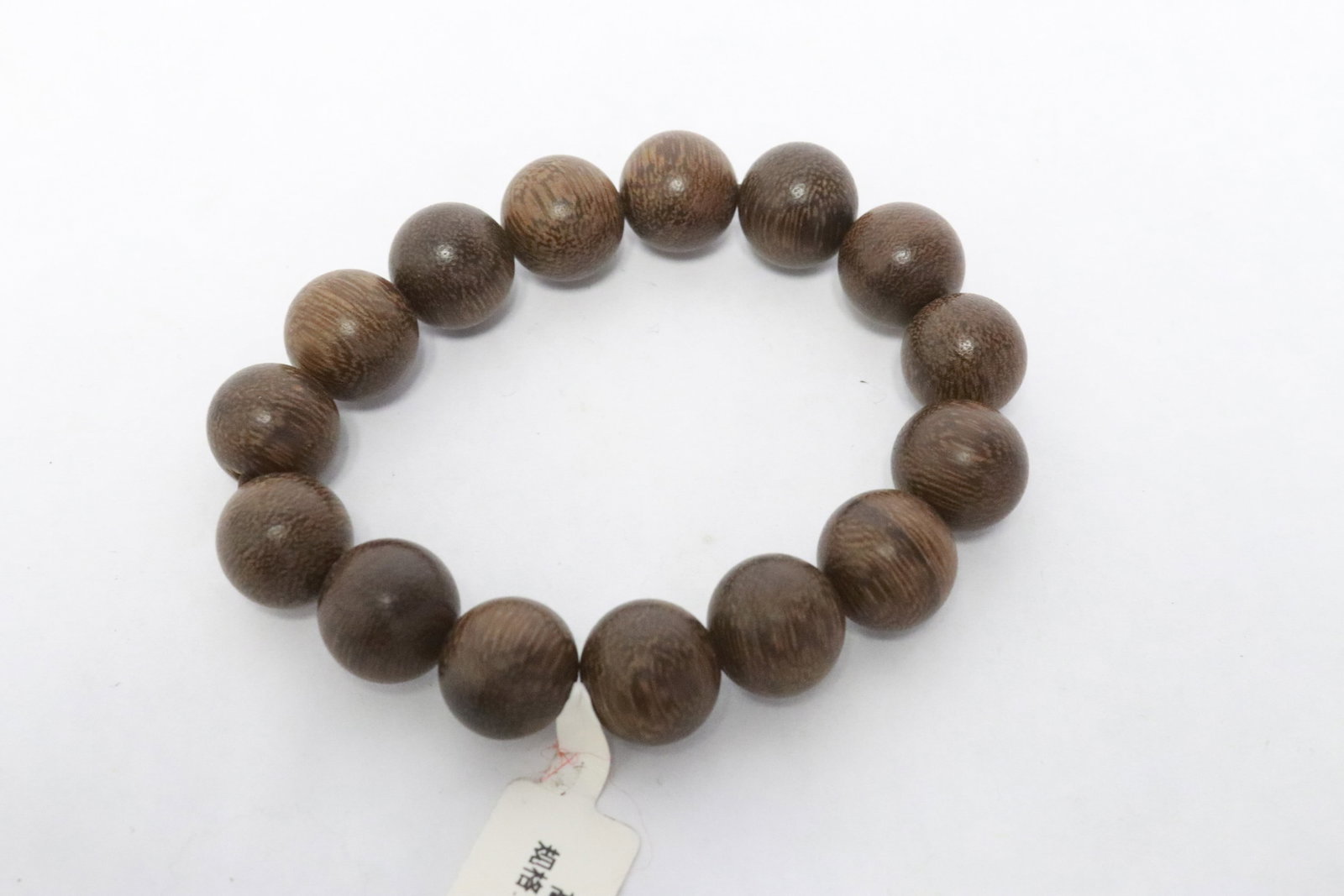 3 wood bead bracelets - 5