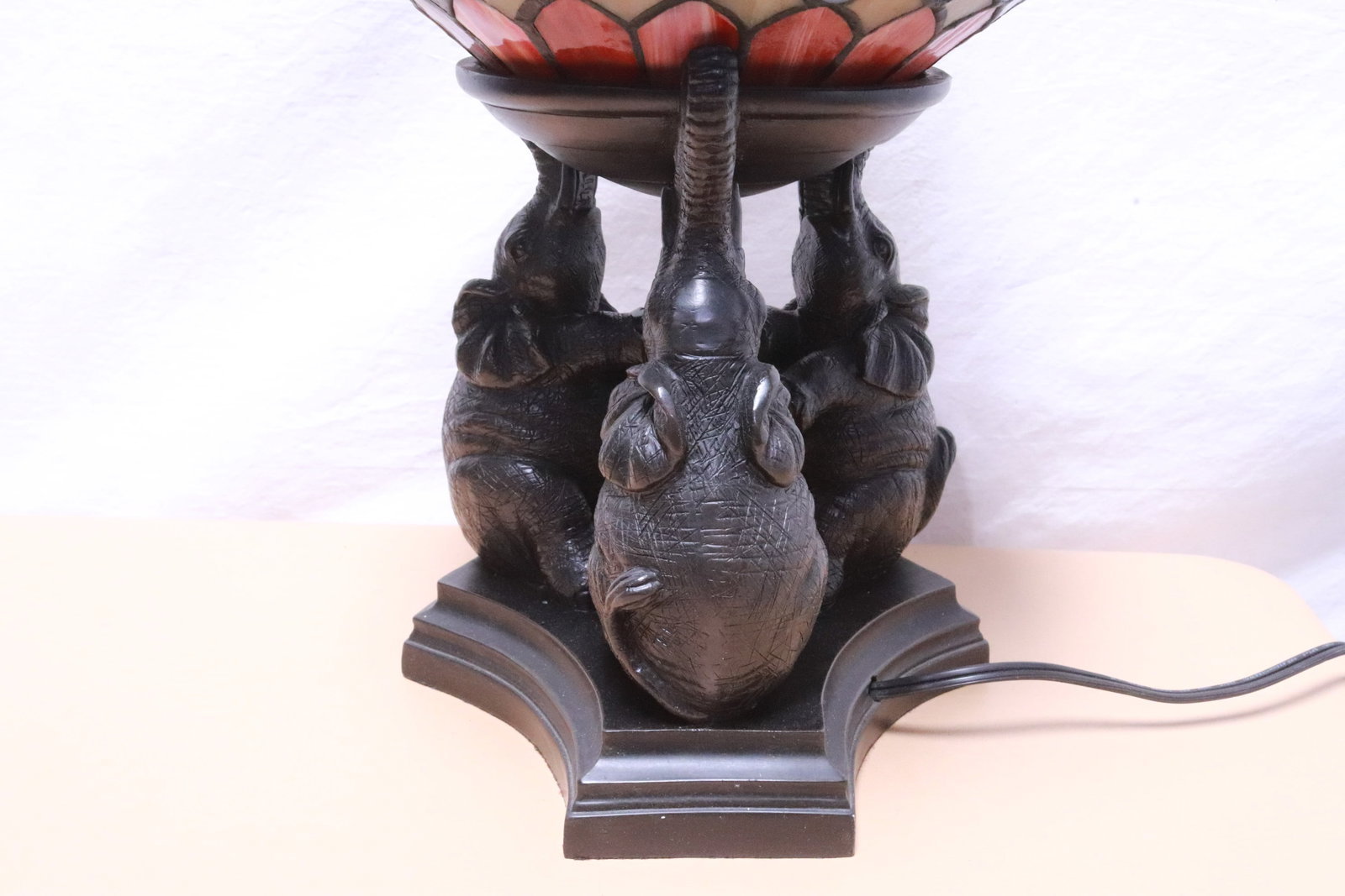 A fancy composition base table lamp - 8